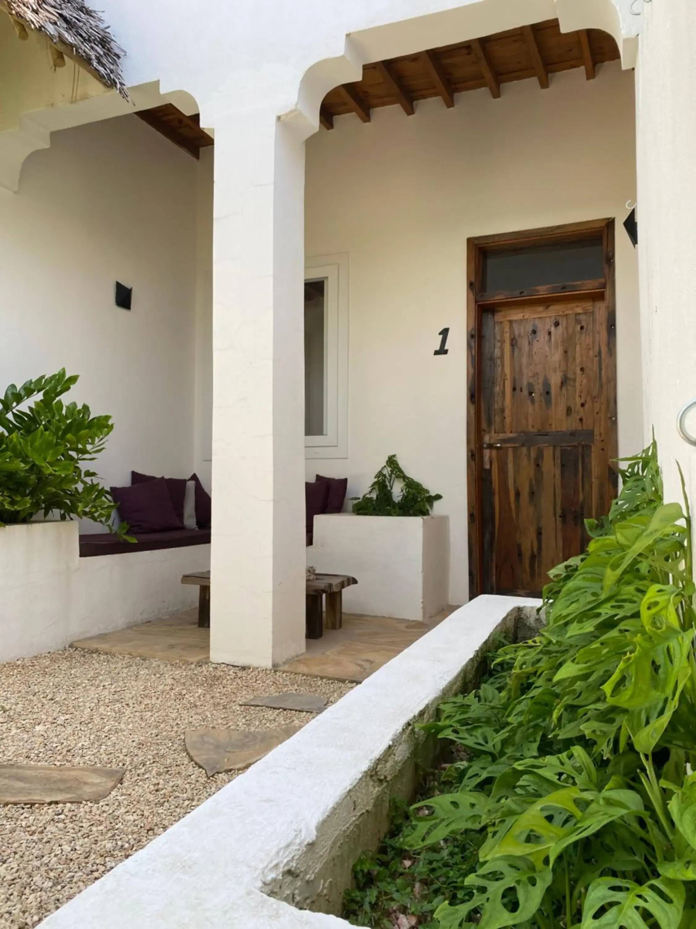 Triple Room with Terrace in Cactus lodge Zanzibar Triple Room with Terrace in Cactus lodge Zanzibar