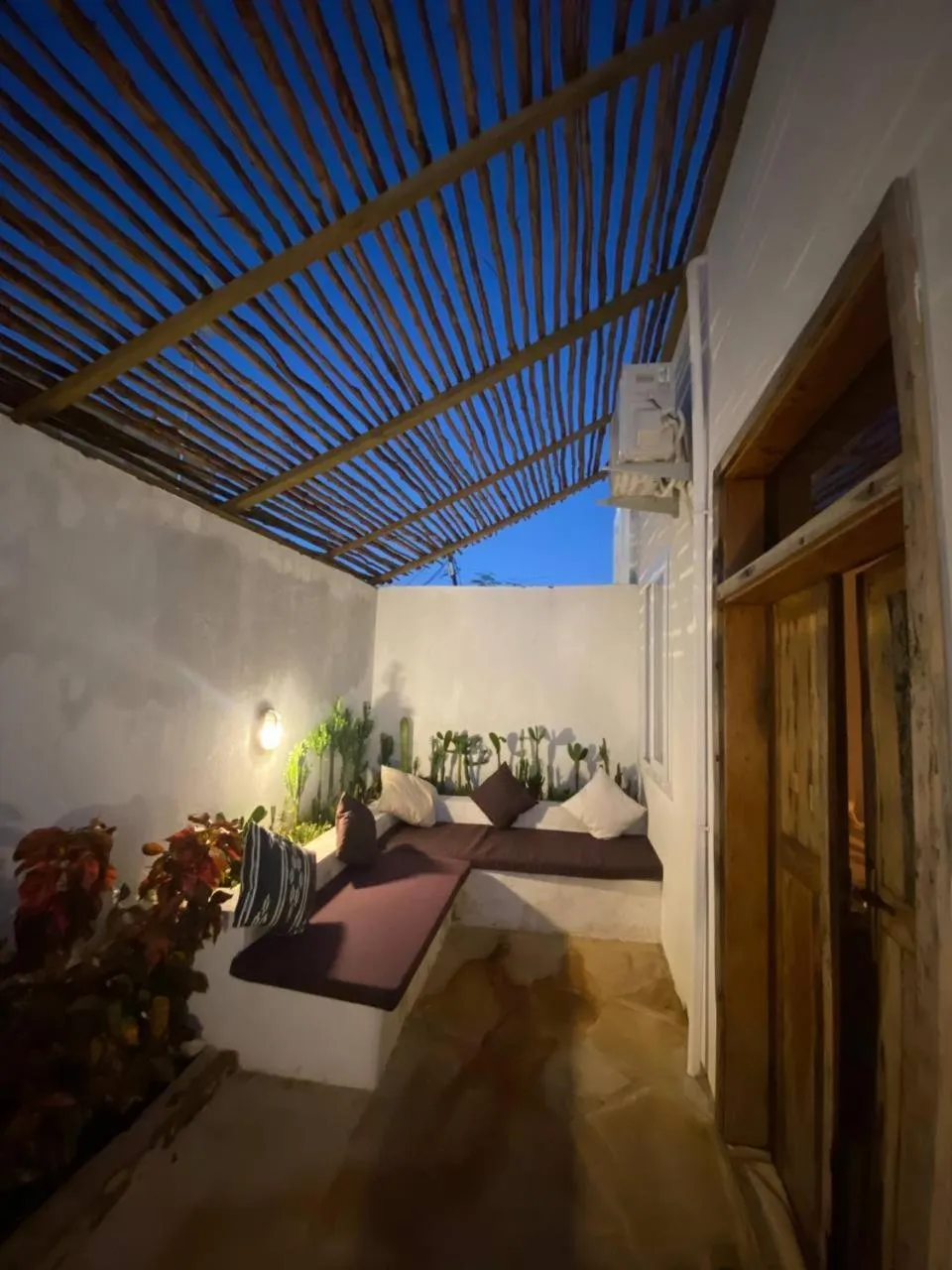 Balcony/Terrace in Cactus lodge Zanzibar