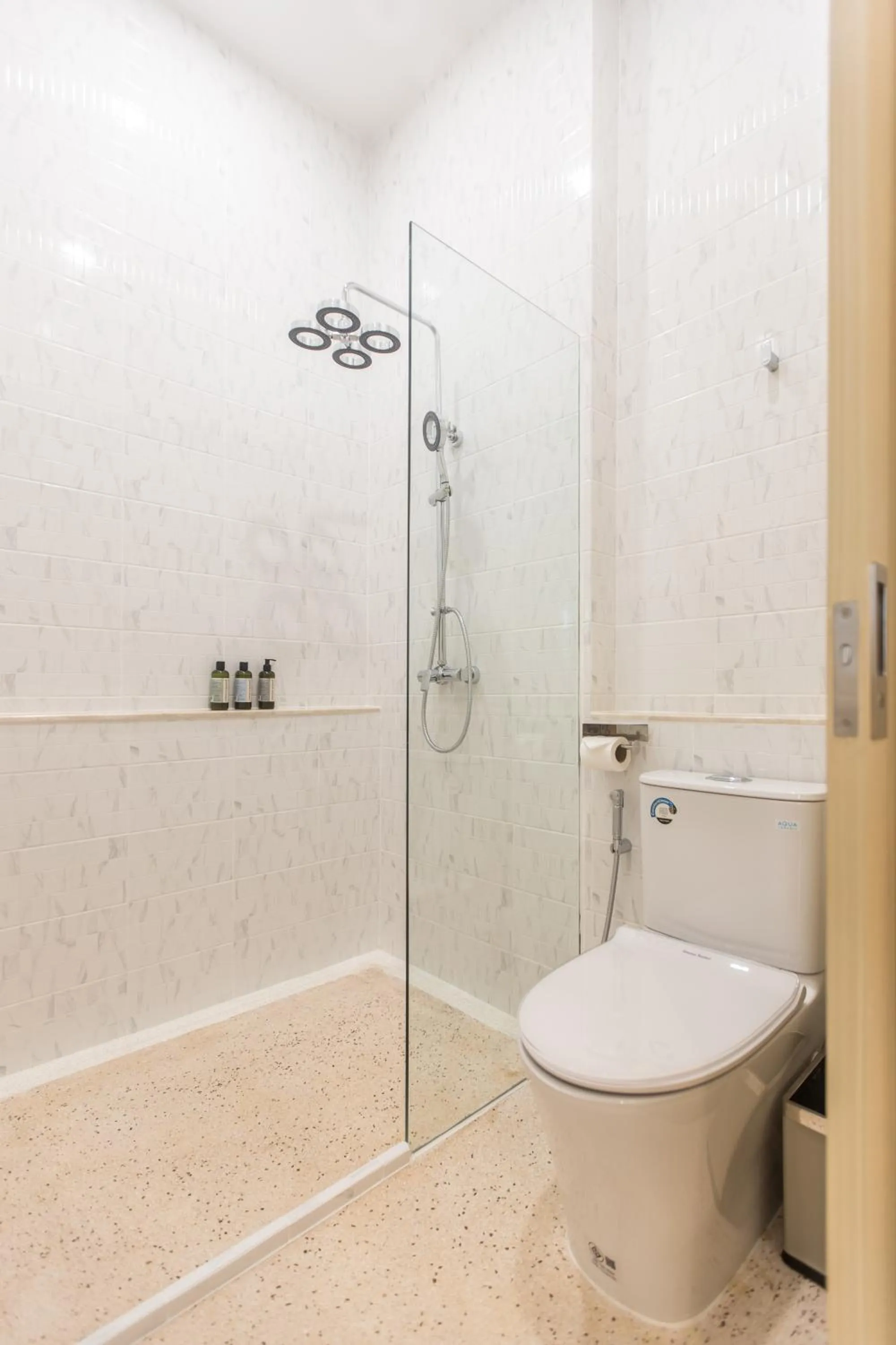 Shower in The Elements Boutique House