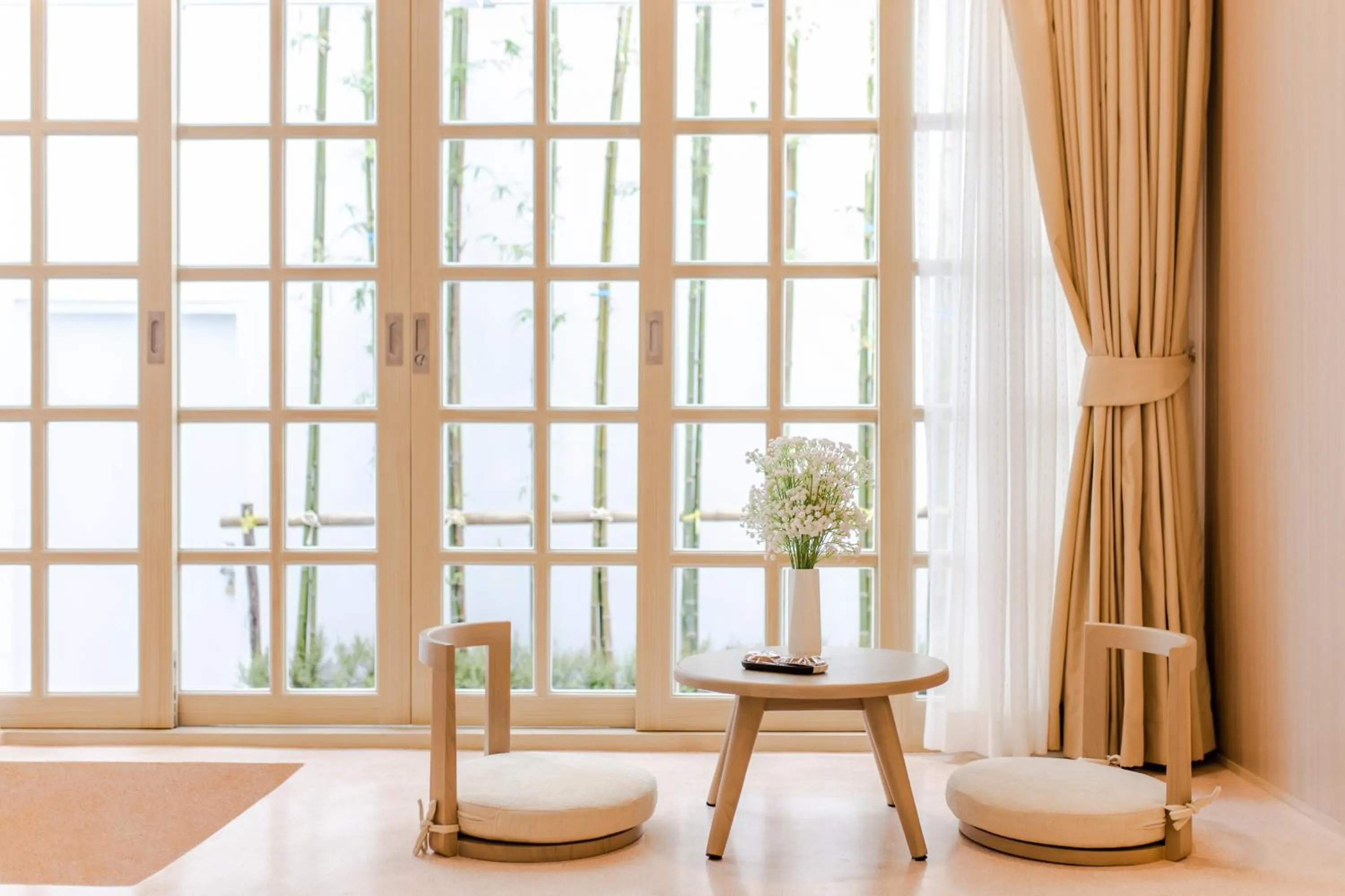 Seating area in The Elements Boutique House