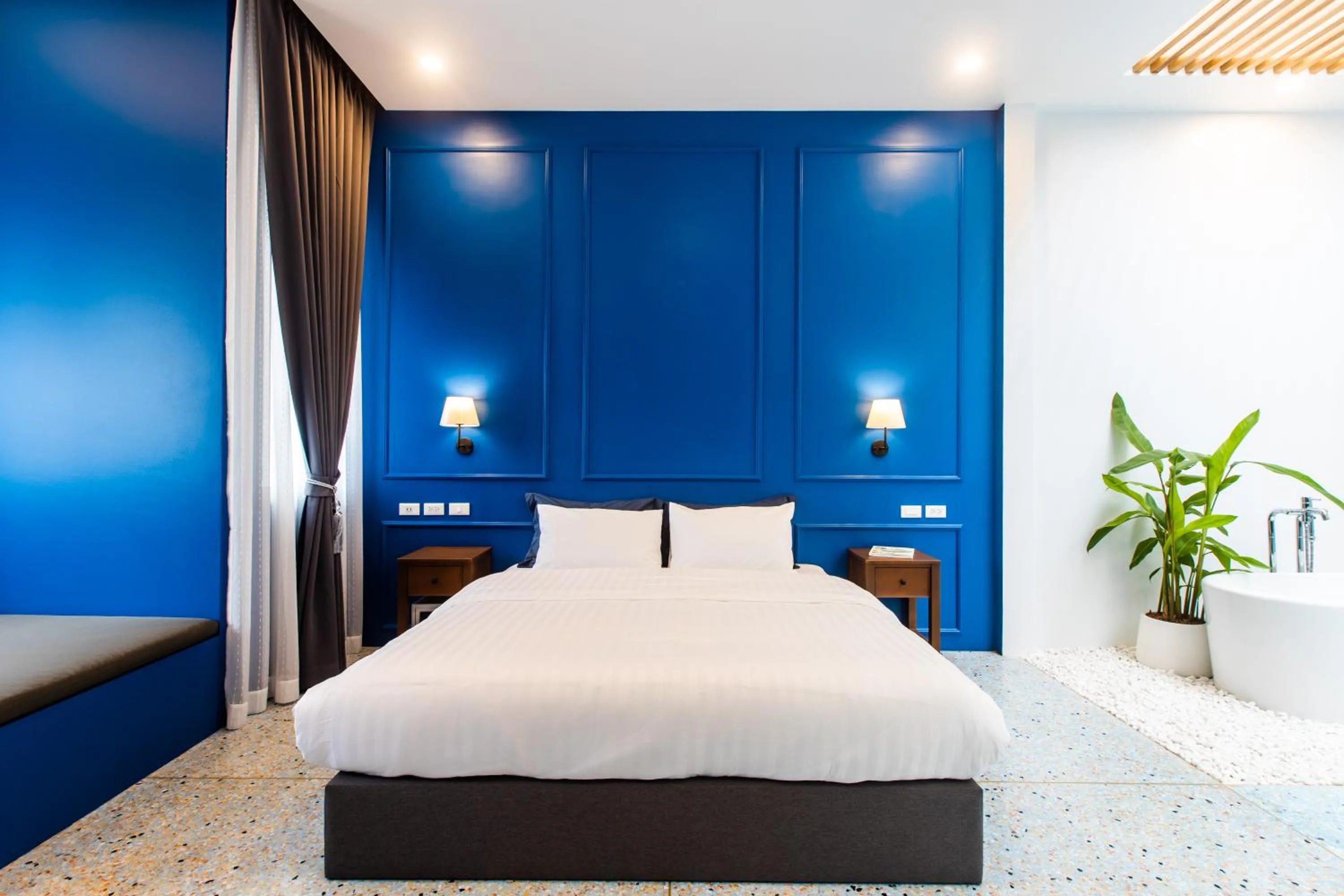 Bed in The Elements Boutique House