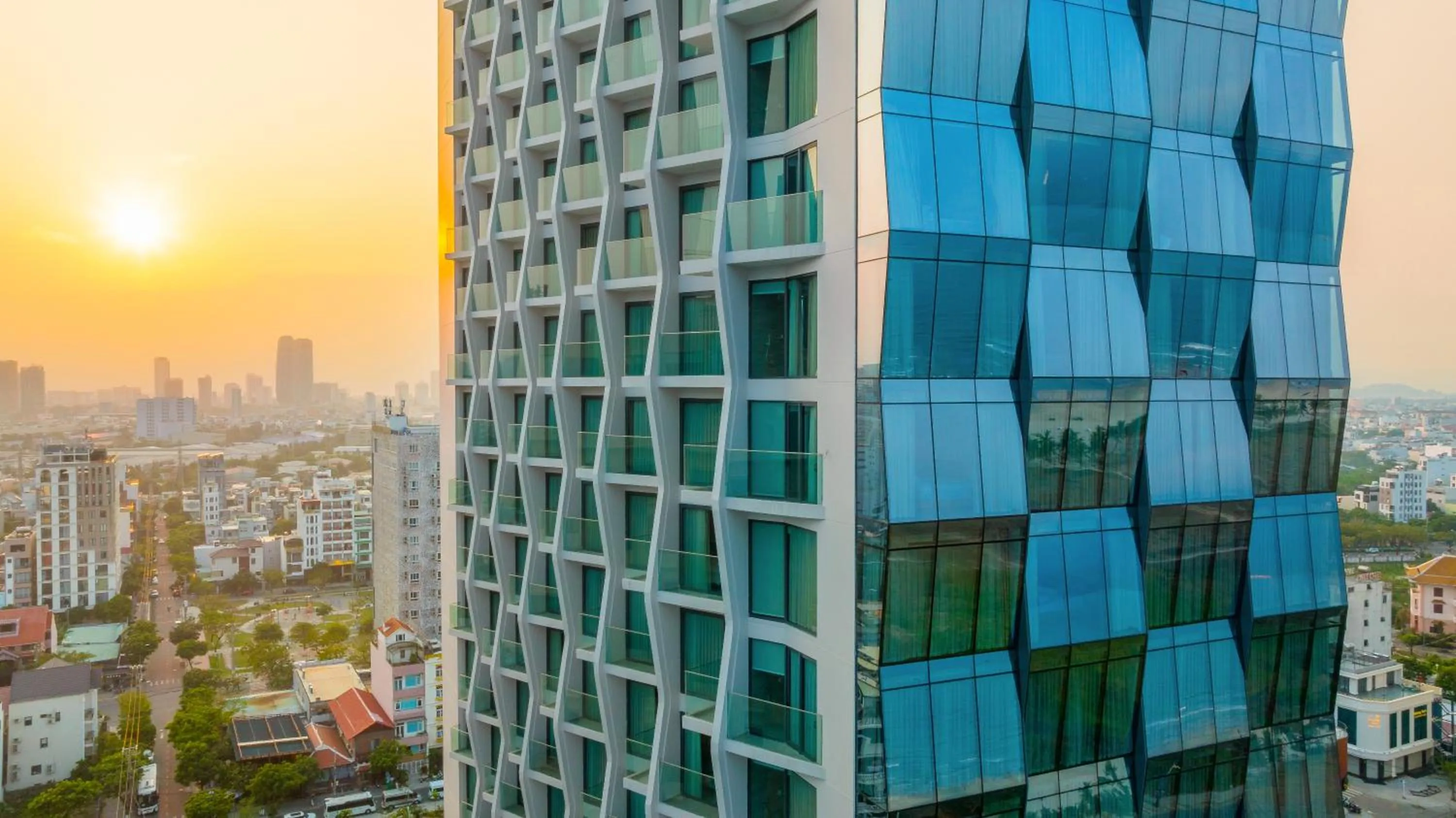 Property building in Awaken Da Nang Hotel