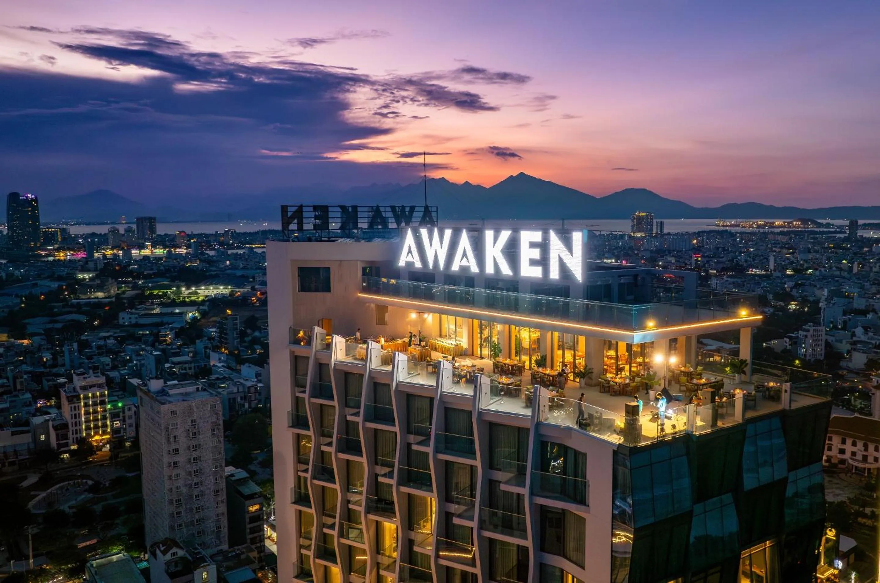 Property building in Awaken Da Nang Hotel