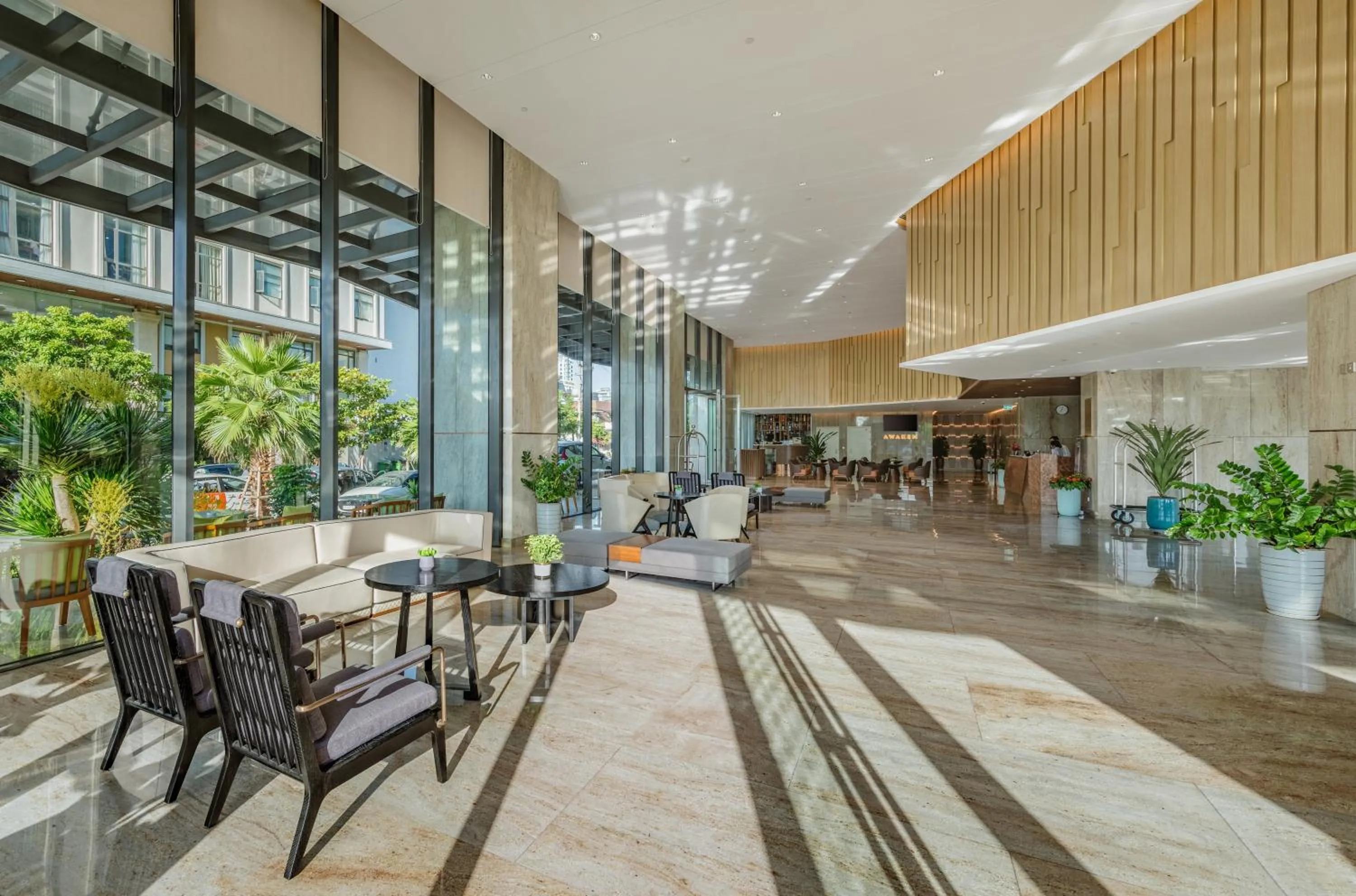 Lobby or reception in Awaken Da Nang Hotel