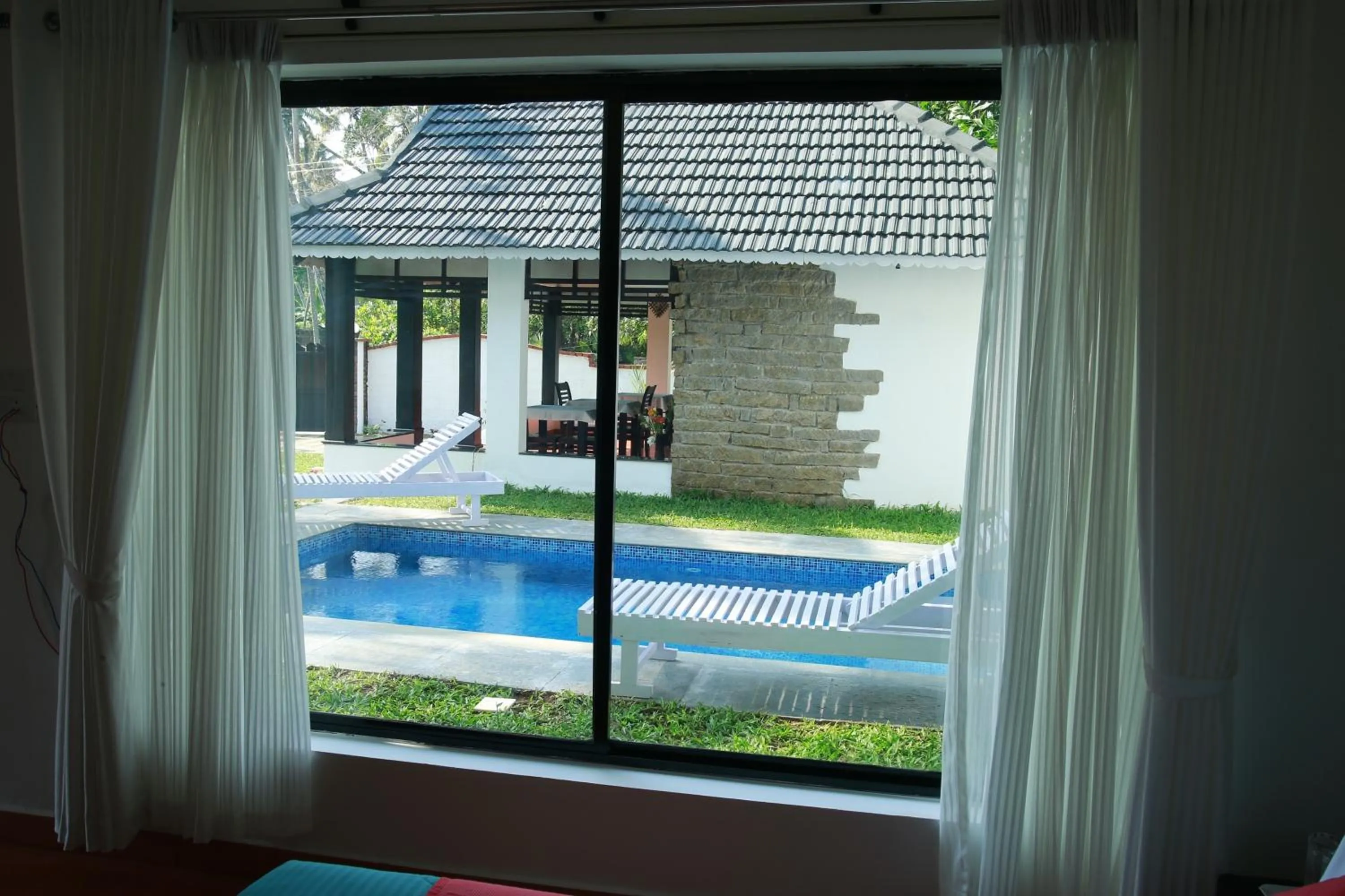 Decorative detail in Mayas Beach House