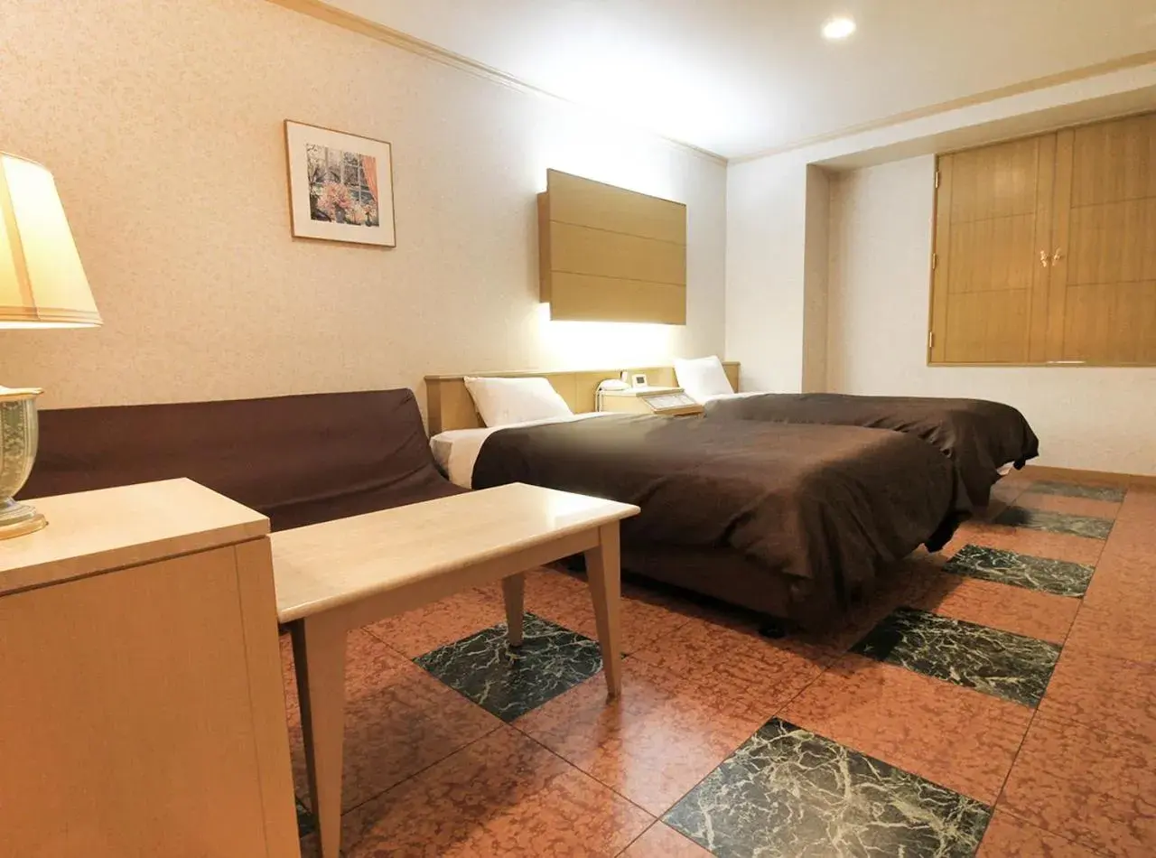 Bed in Hotel San Marco Bed in Hotel San Marco