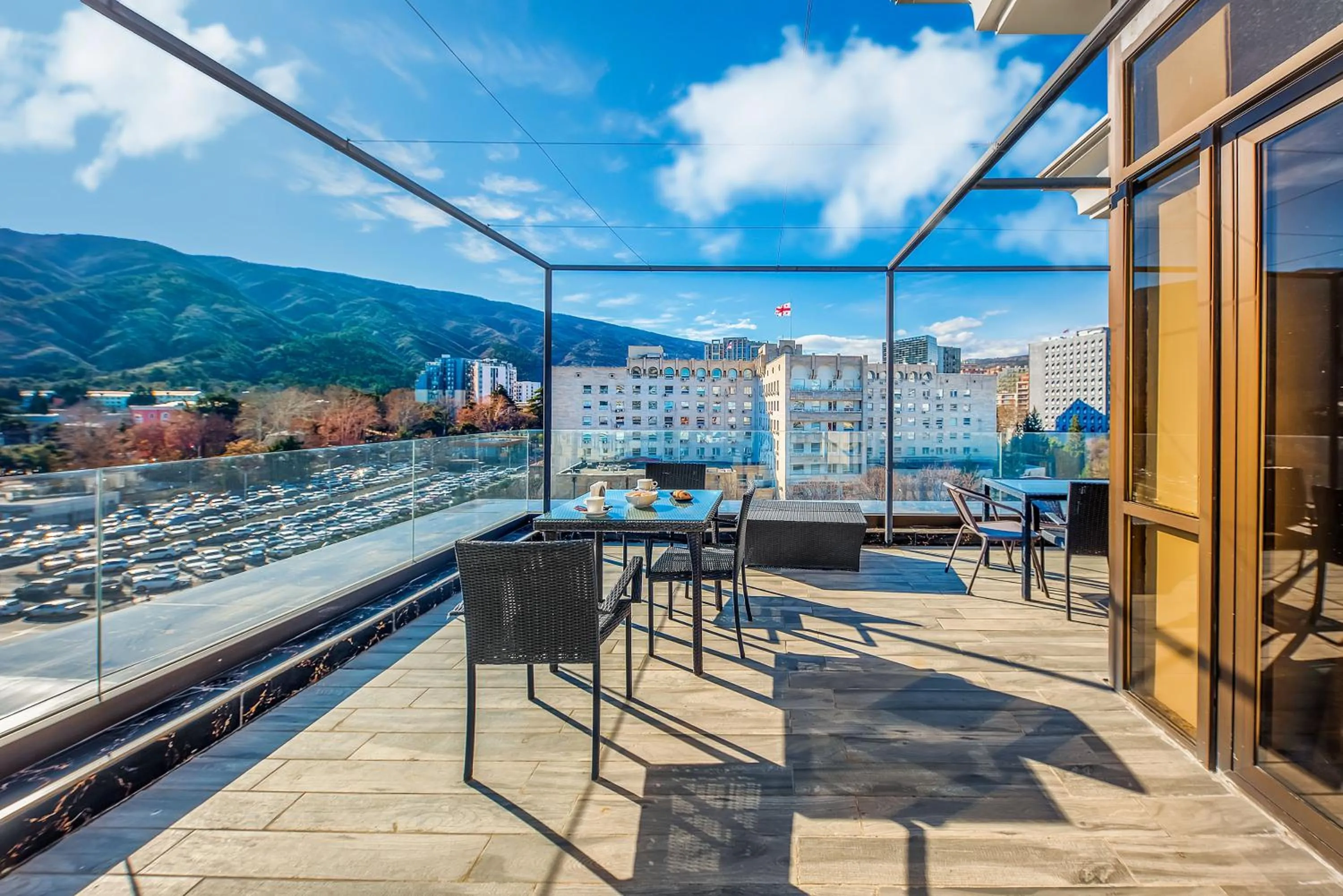 Property building in Cron Palace kosher Tbilisi Hotel