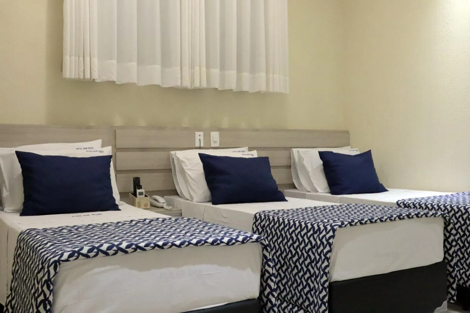 Bed in Polar Rio Hotel