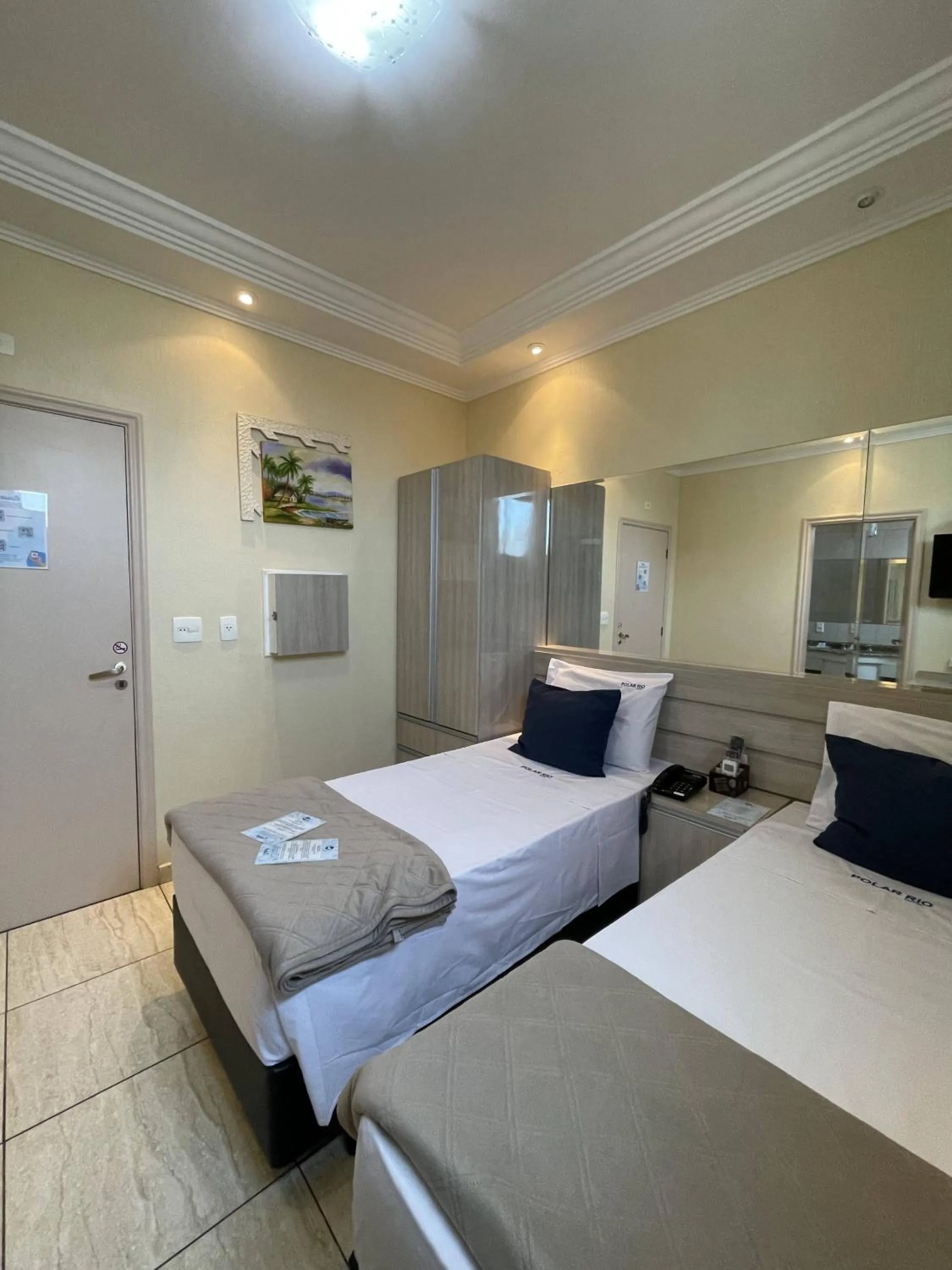 Bed in Polar Rio Hotel