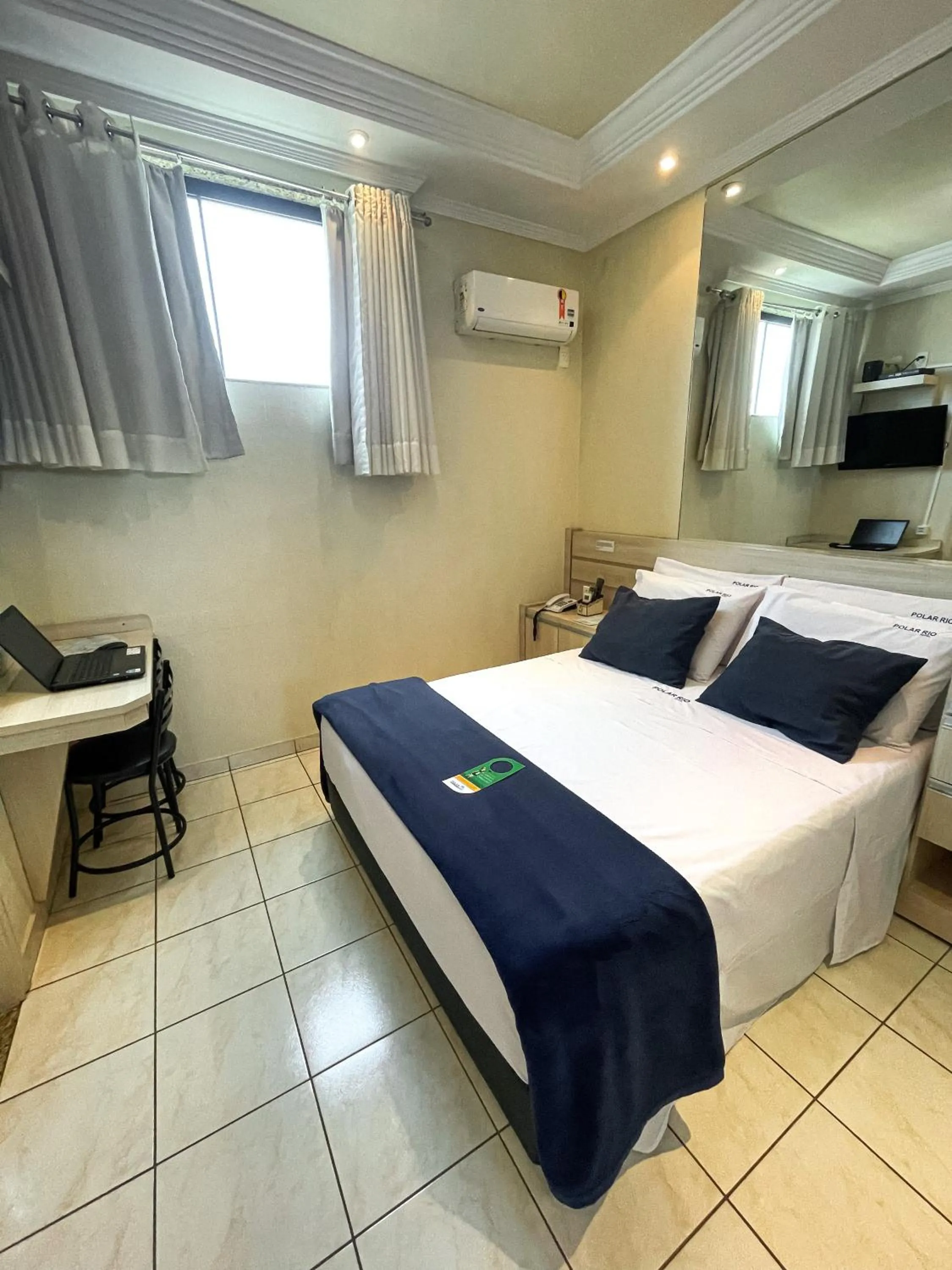 Bed in Polar Rio Hotel