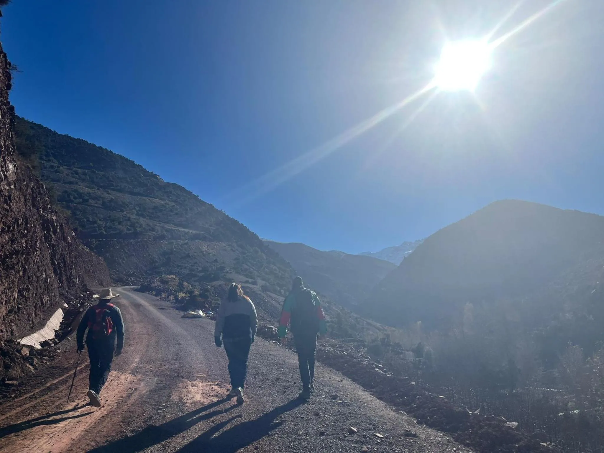 Hiking in Atlas Imsker