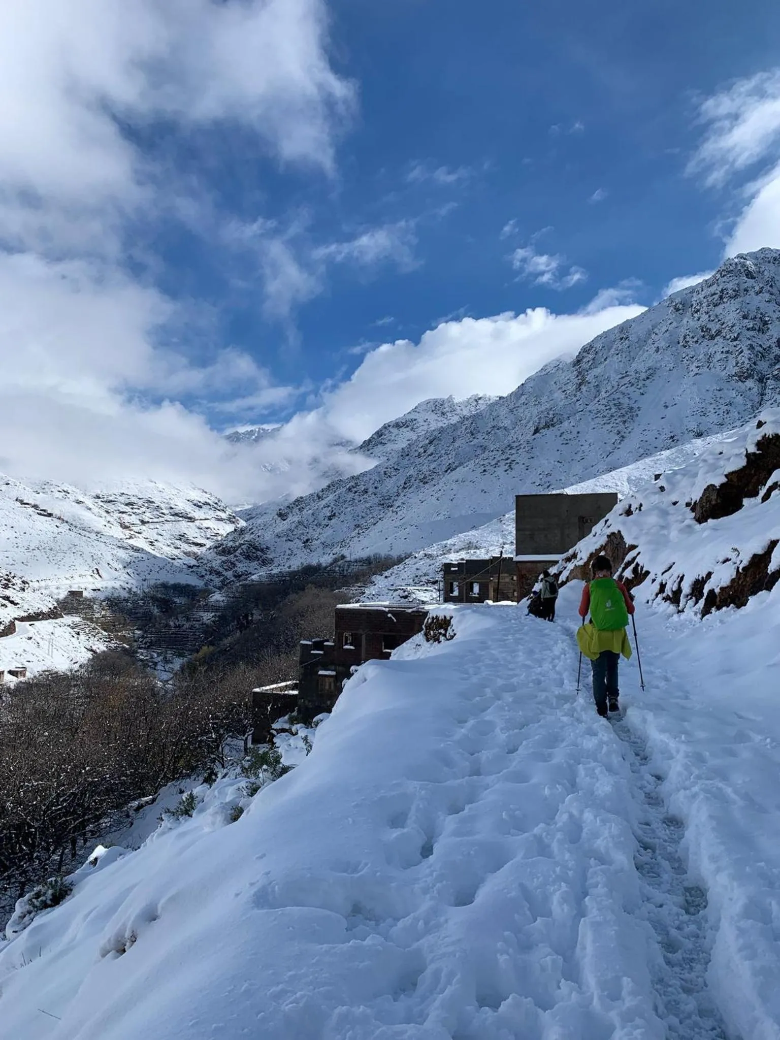 Hiking in Atlas Imsker