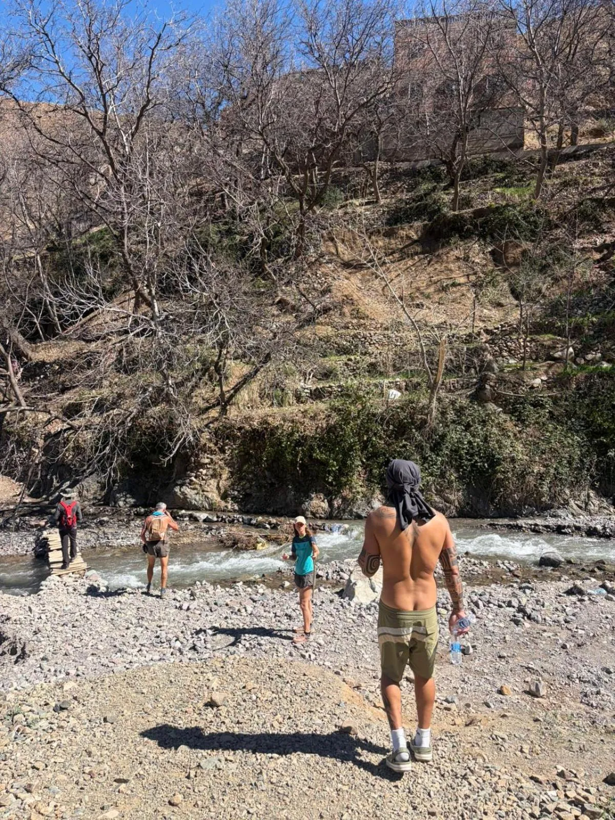 Hiking in Atlas Imsker