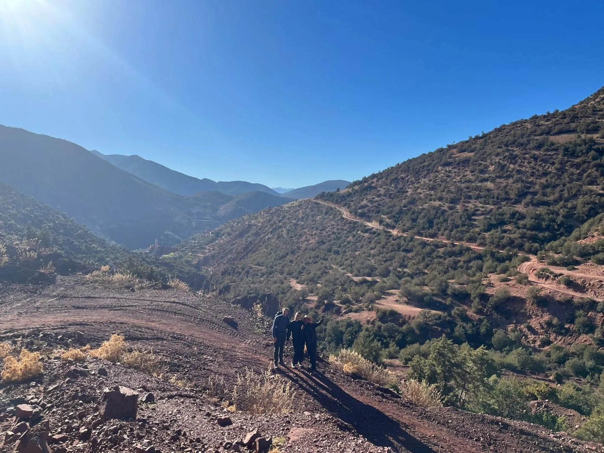 Hiking in Atlas Imsker