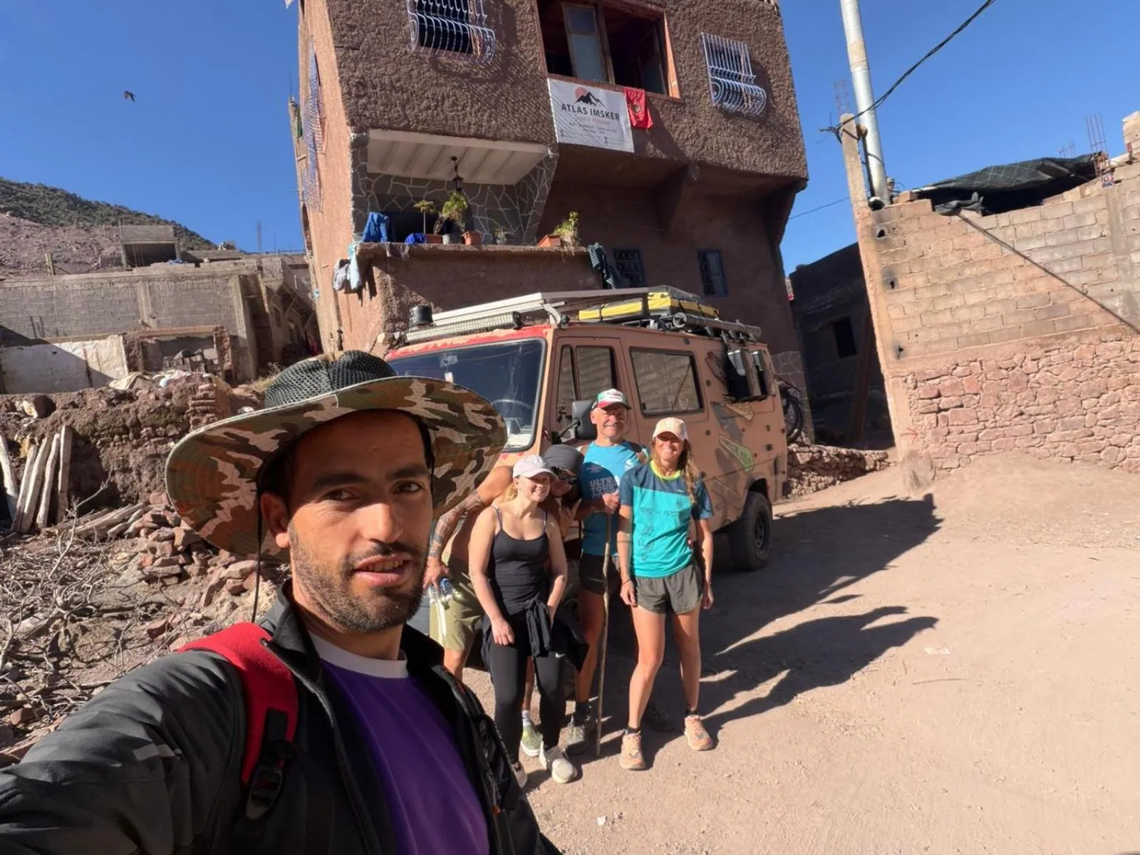 Hiking in Atlas Imsker