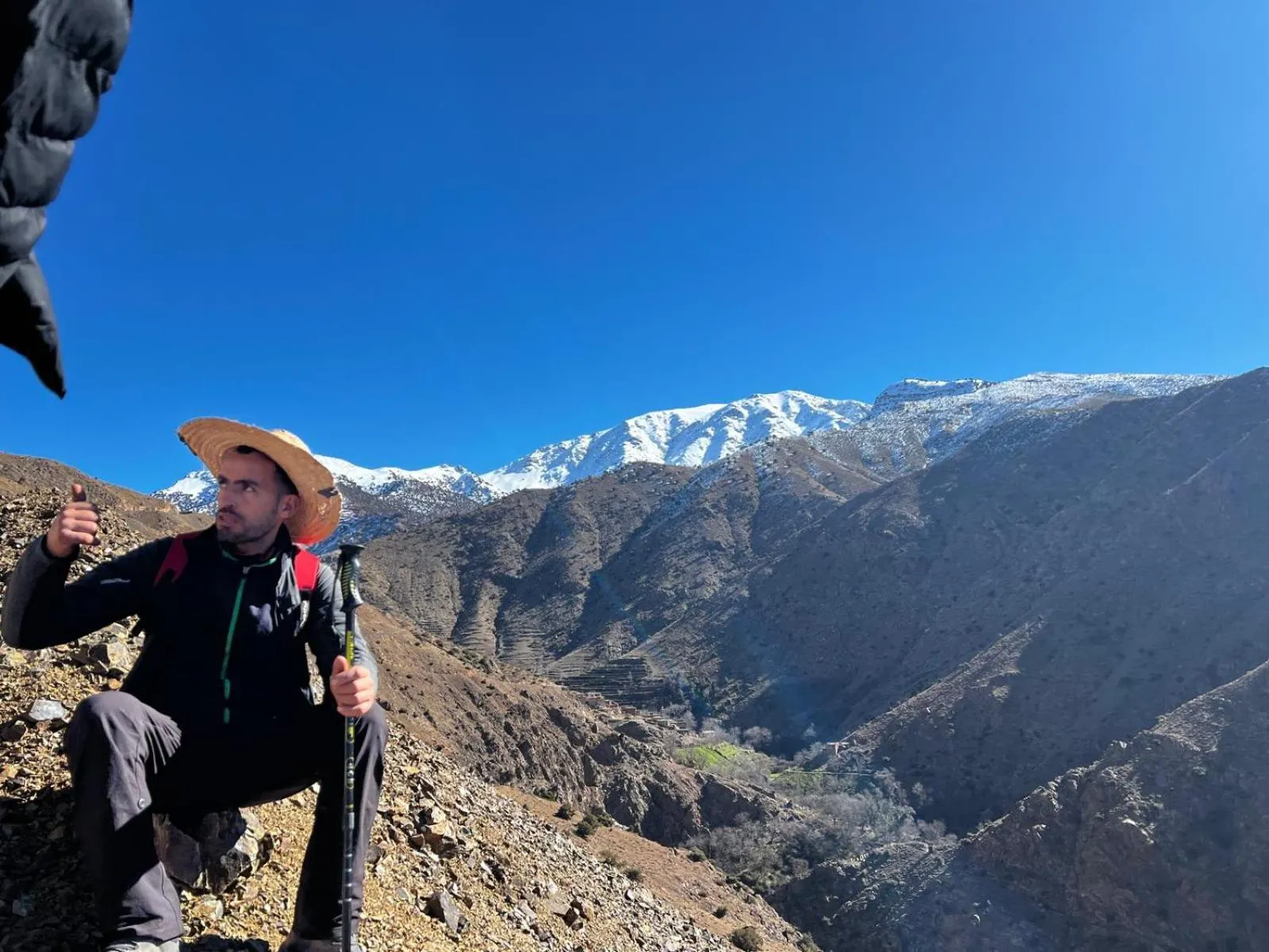 Hiking in Atlas Imsker