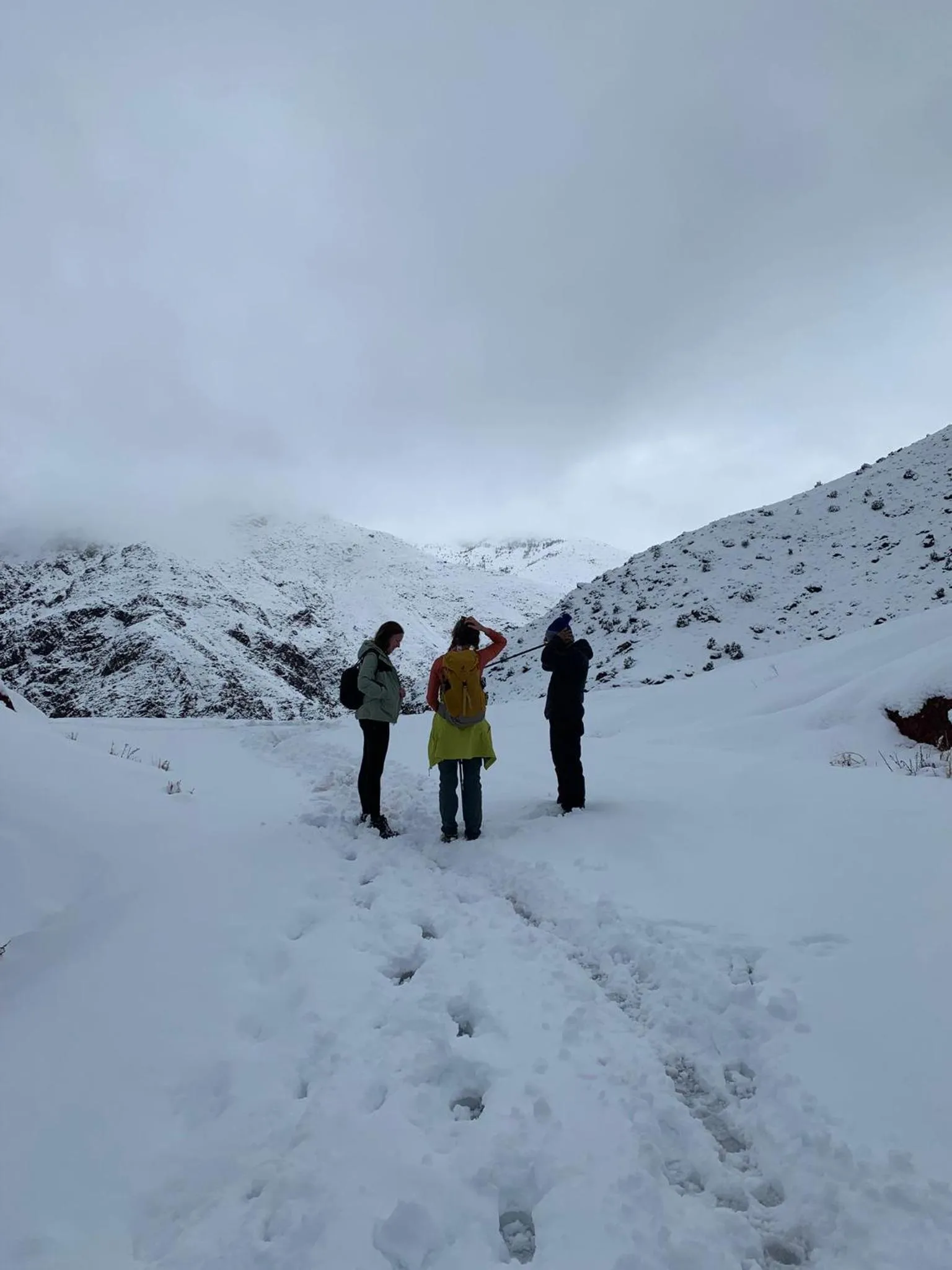 Hiking in Atlas Imsker