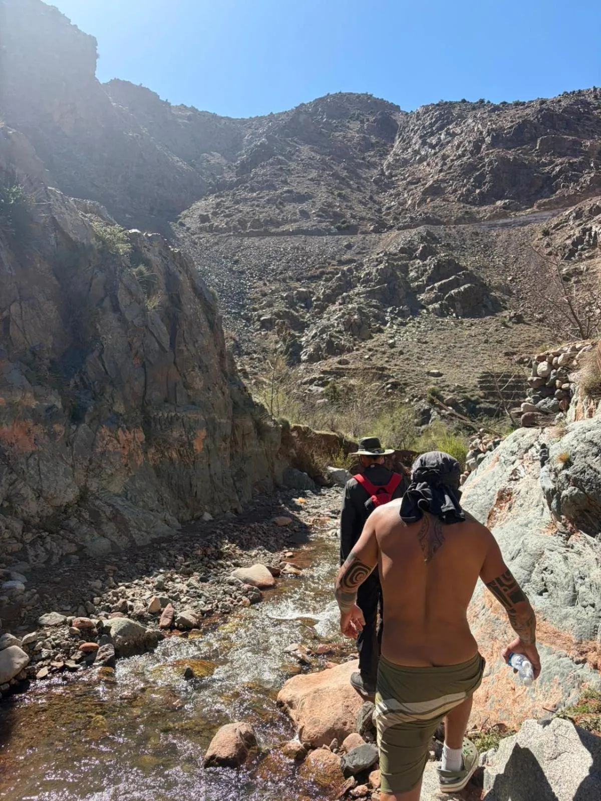 Hiking in Atlas Imsker