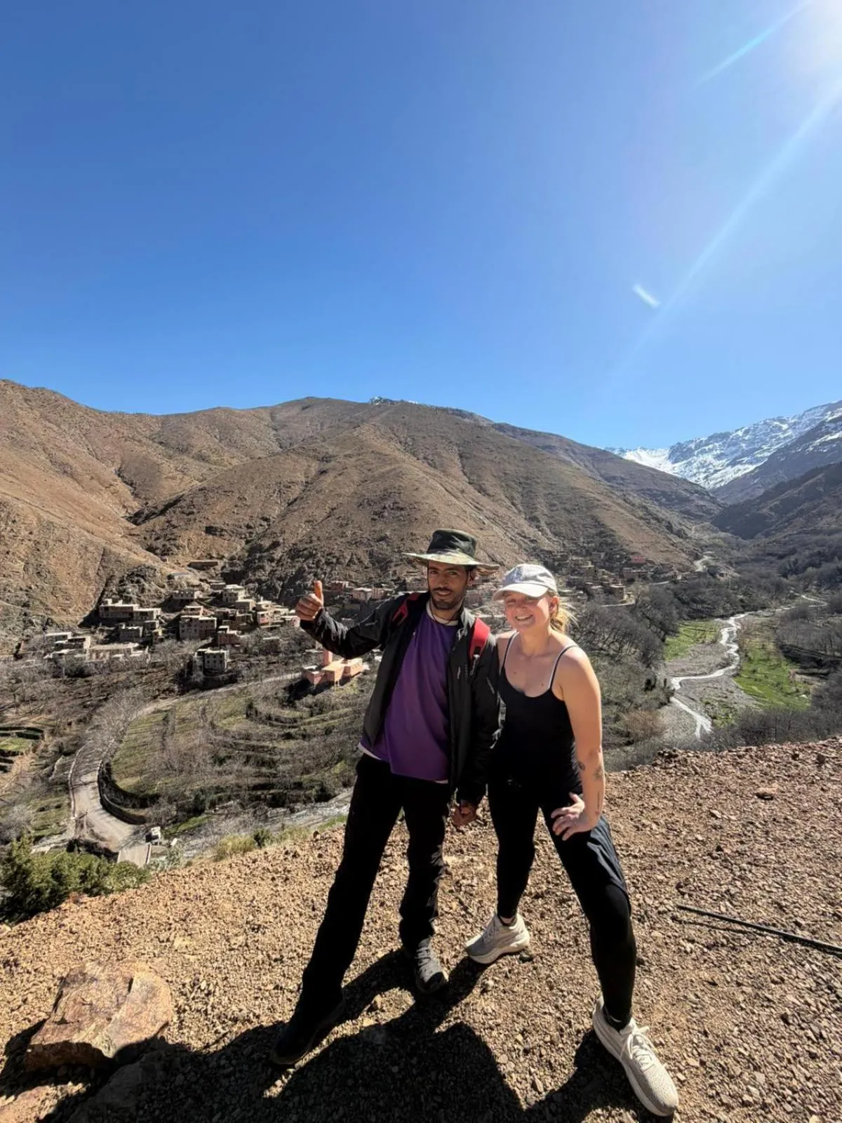 Hiking in Atlas Imsker