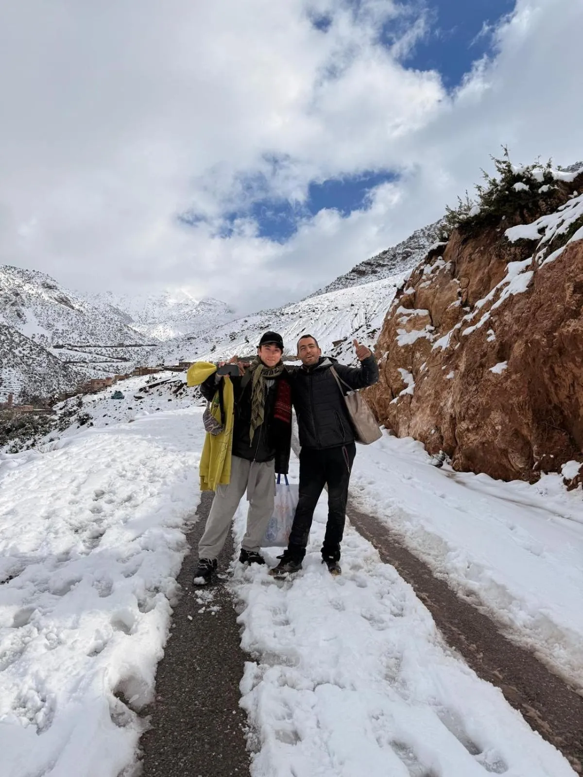 Hiking in Atlas Imsker