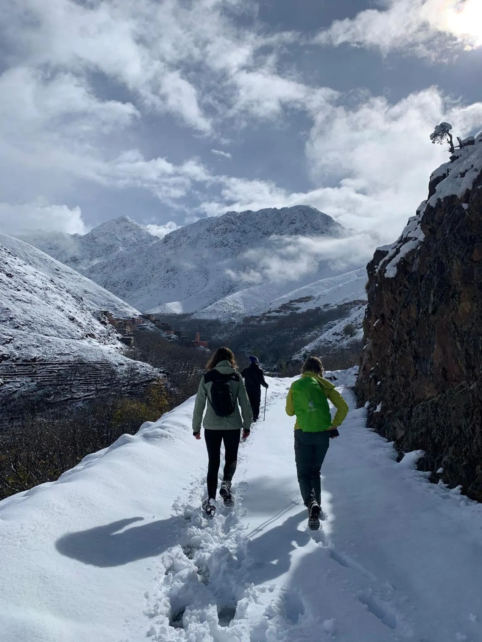 Hiking in Atlas Imsker