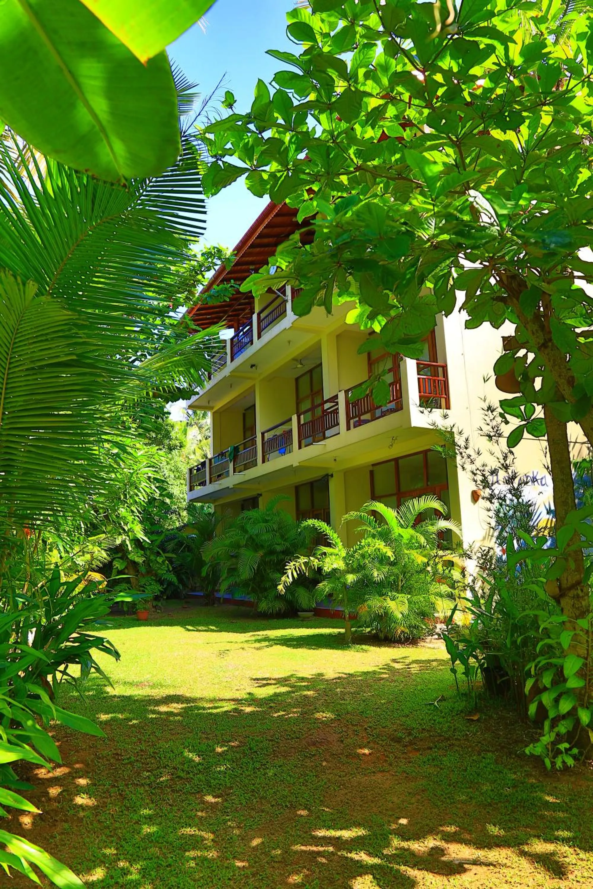 Garden in Hotel Finlanka