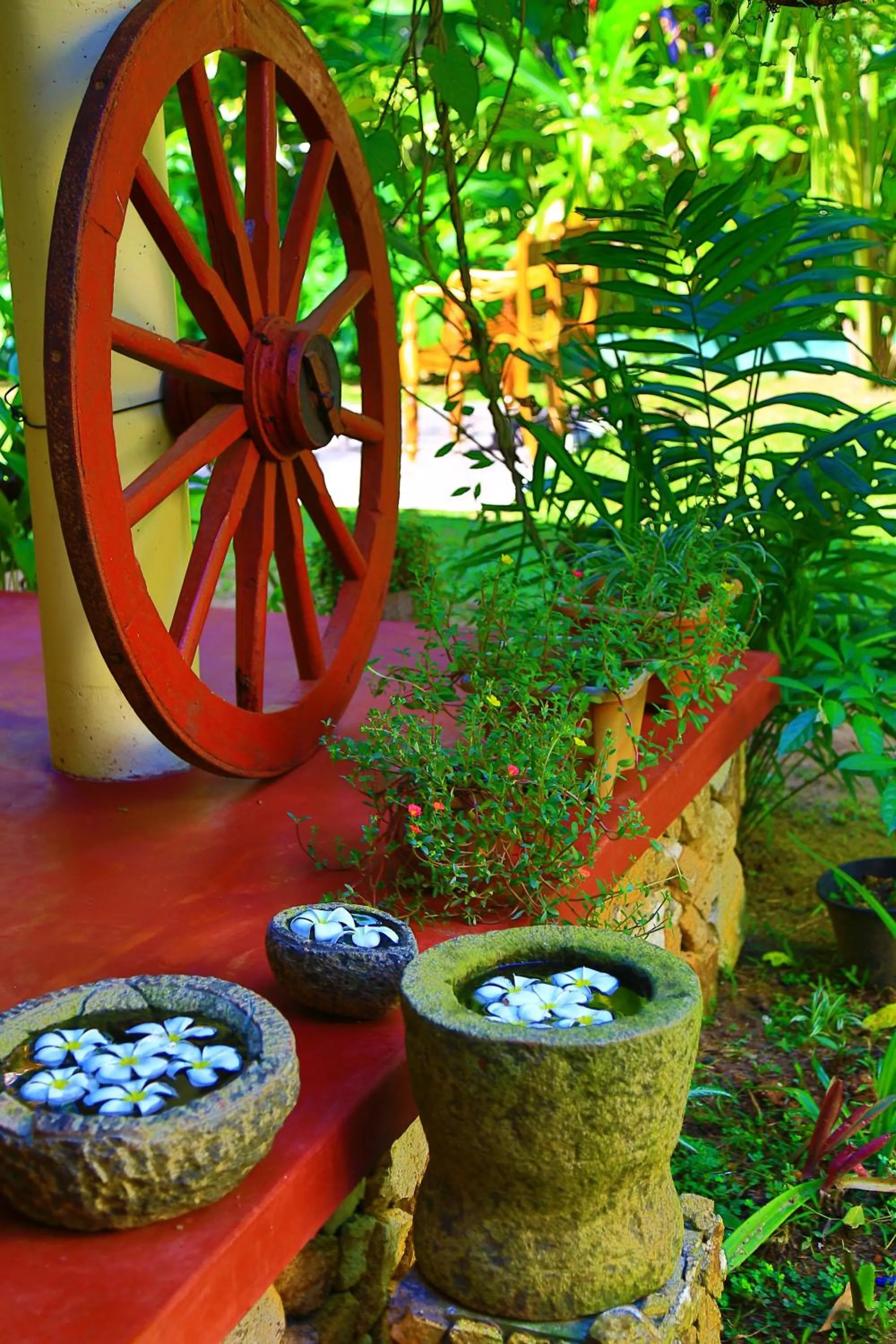 Decorative detail in Hotel Finlanka