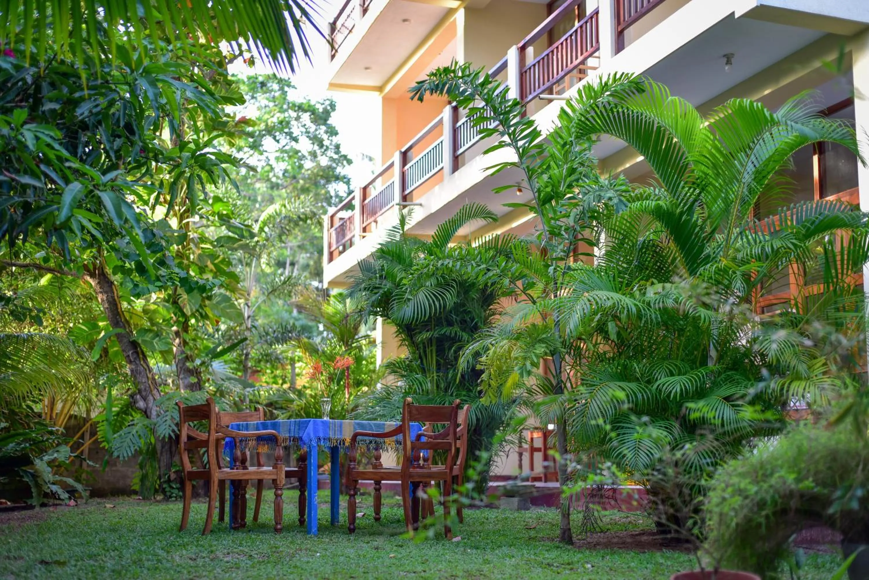 Garden view in Hotel Finlanka