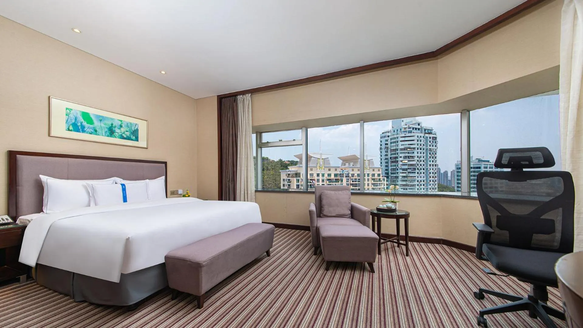 Bed in Binbei Yiho Hotel