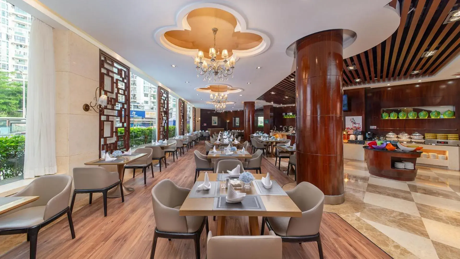 Restaurant/places to eat in Binbei Yiho Hotel Restaurant/places to eat in Binbei Yiho Hotel