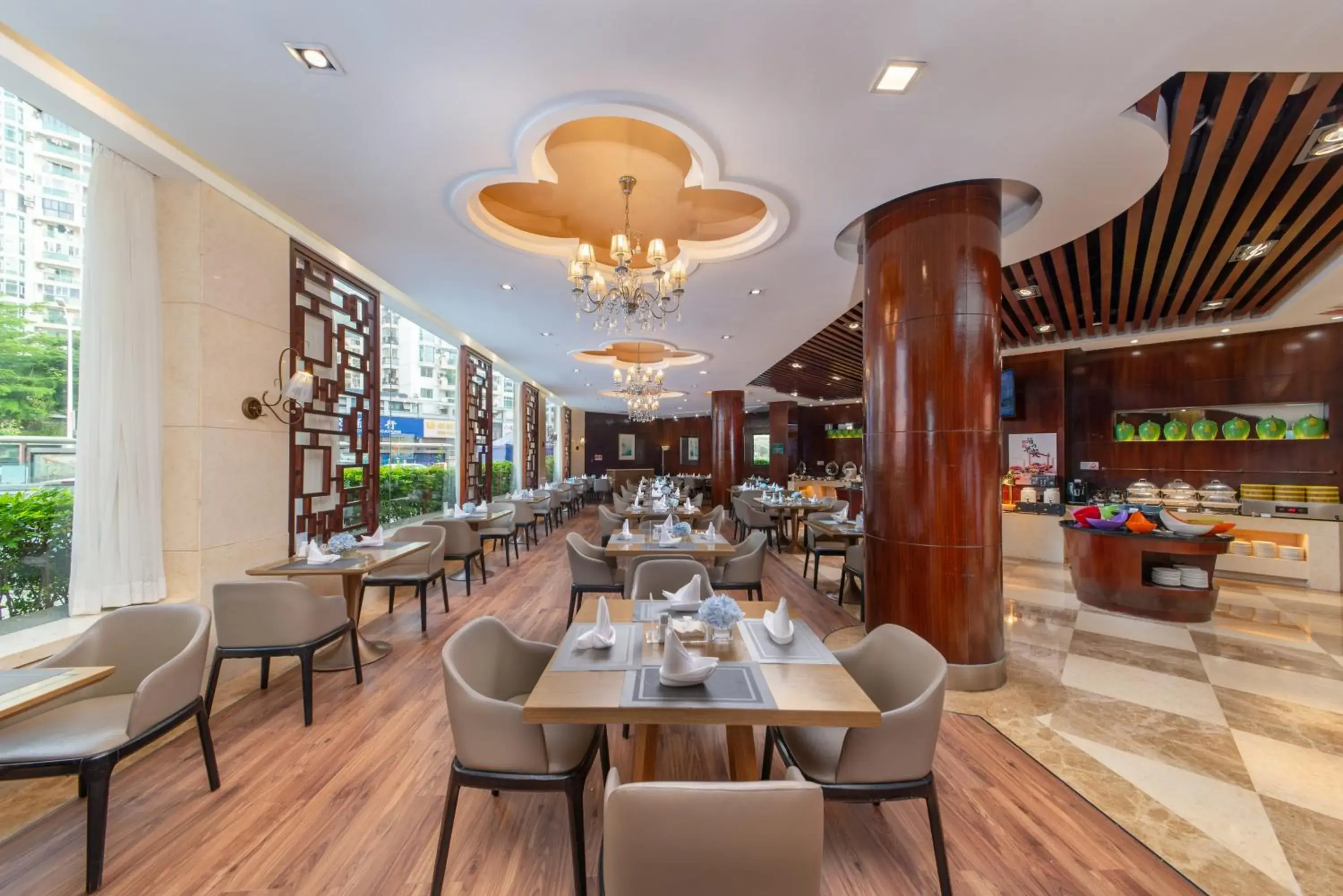 Restaurant/places to eat in Binbei Yiho Hotel Restaurant/places to eat in Binbei Yiho Hotel