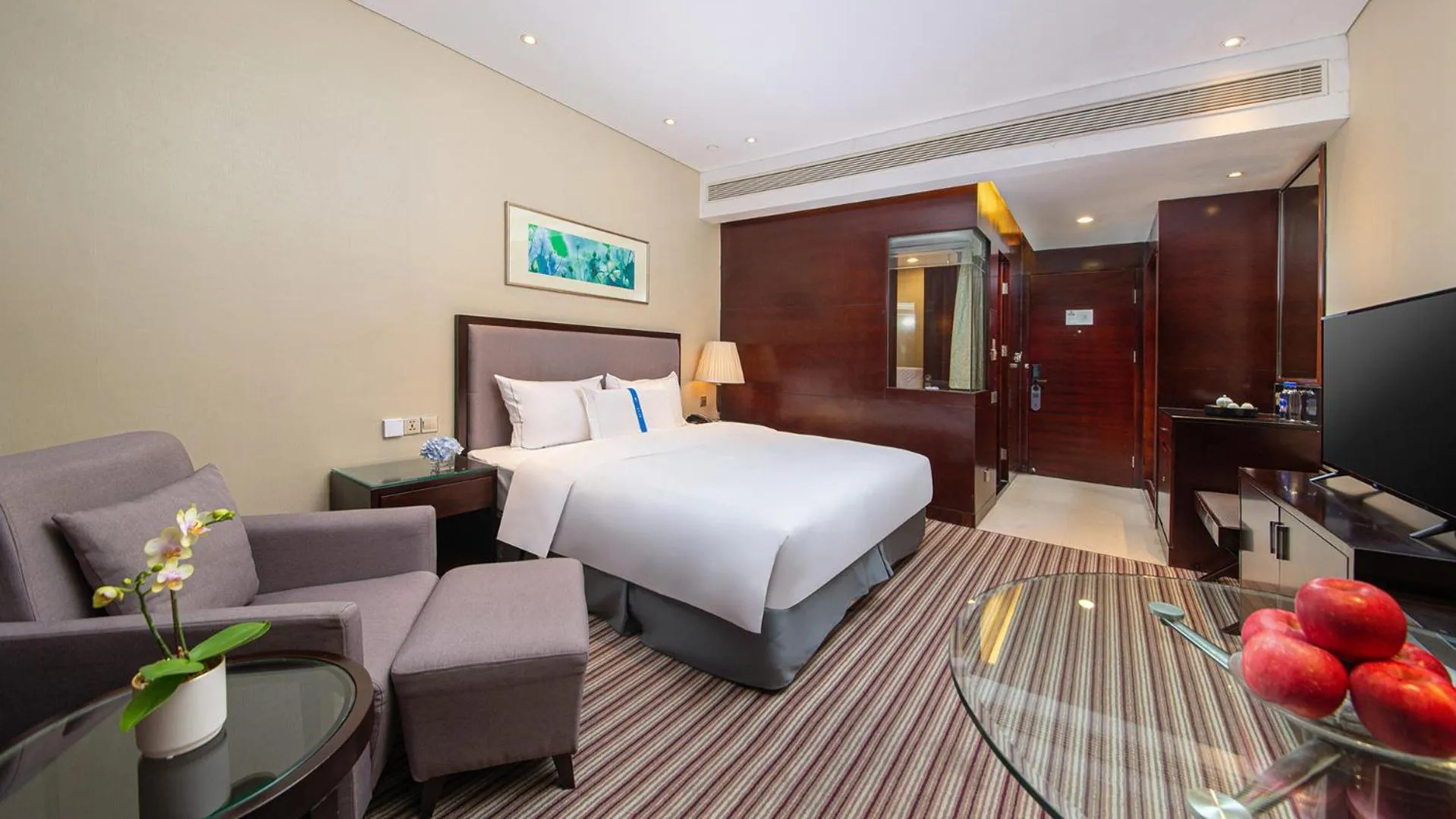 Photo of the whole room, Bed in Binbei Yiho Hotel