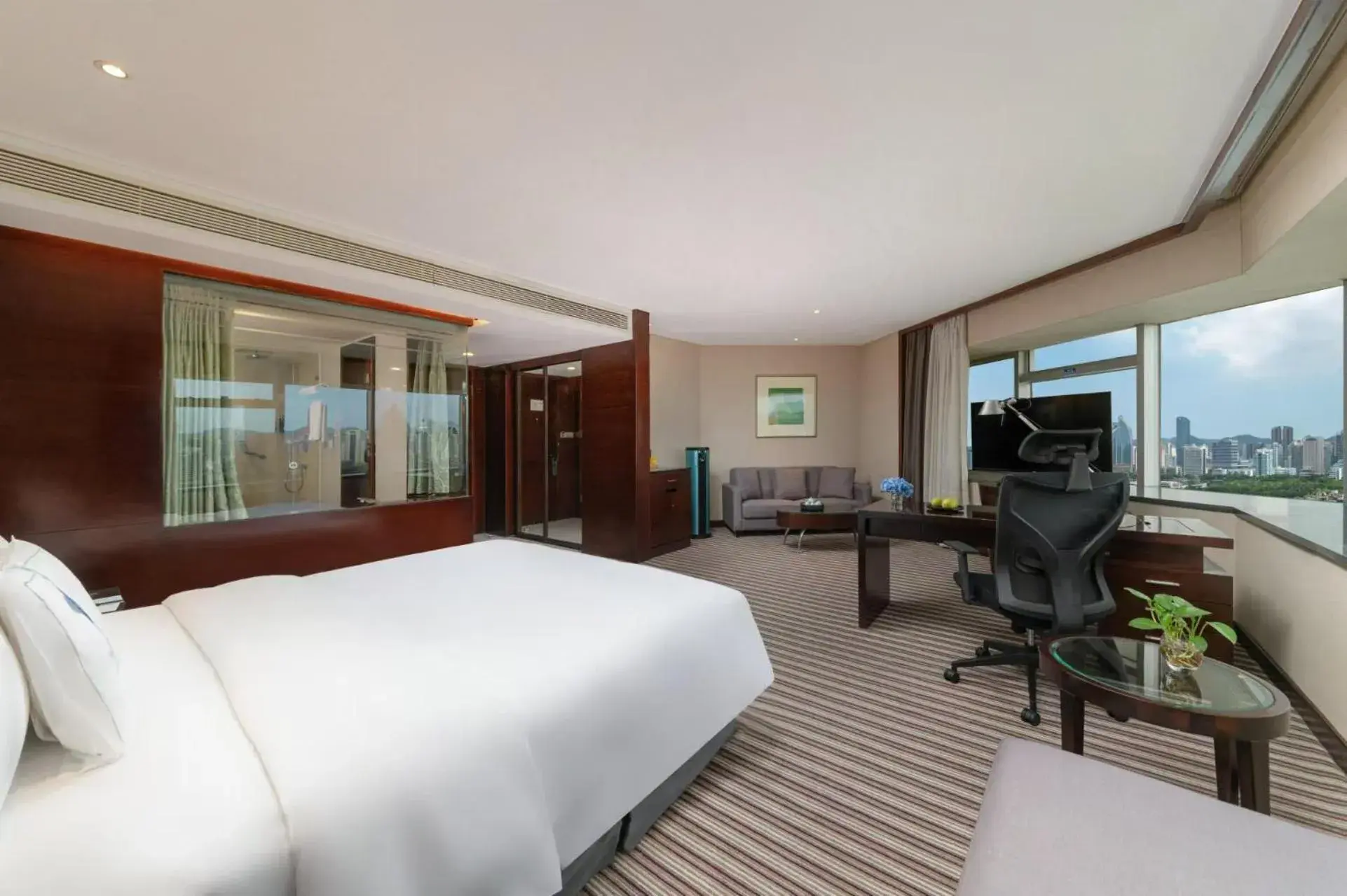 Photo of the whole room, Bed in Binbei Yiho Hotel Photo of the whole room, Bed in Binbei Yiho Hotel