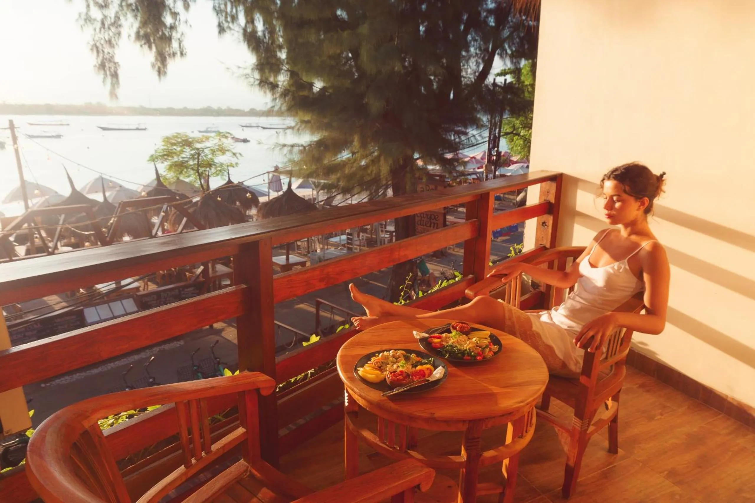 Balcony/Terrace in La Bella - Hotel Villa & Spa