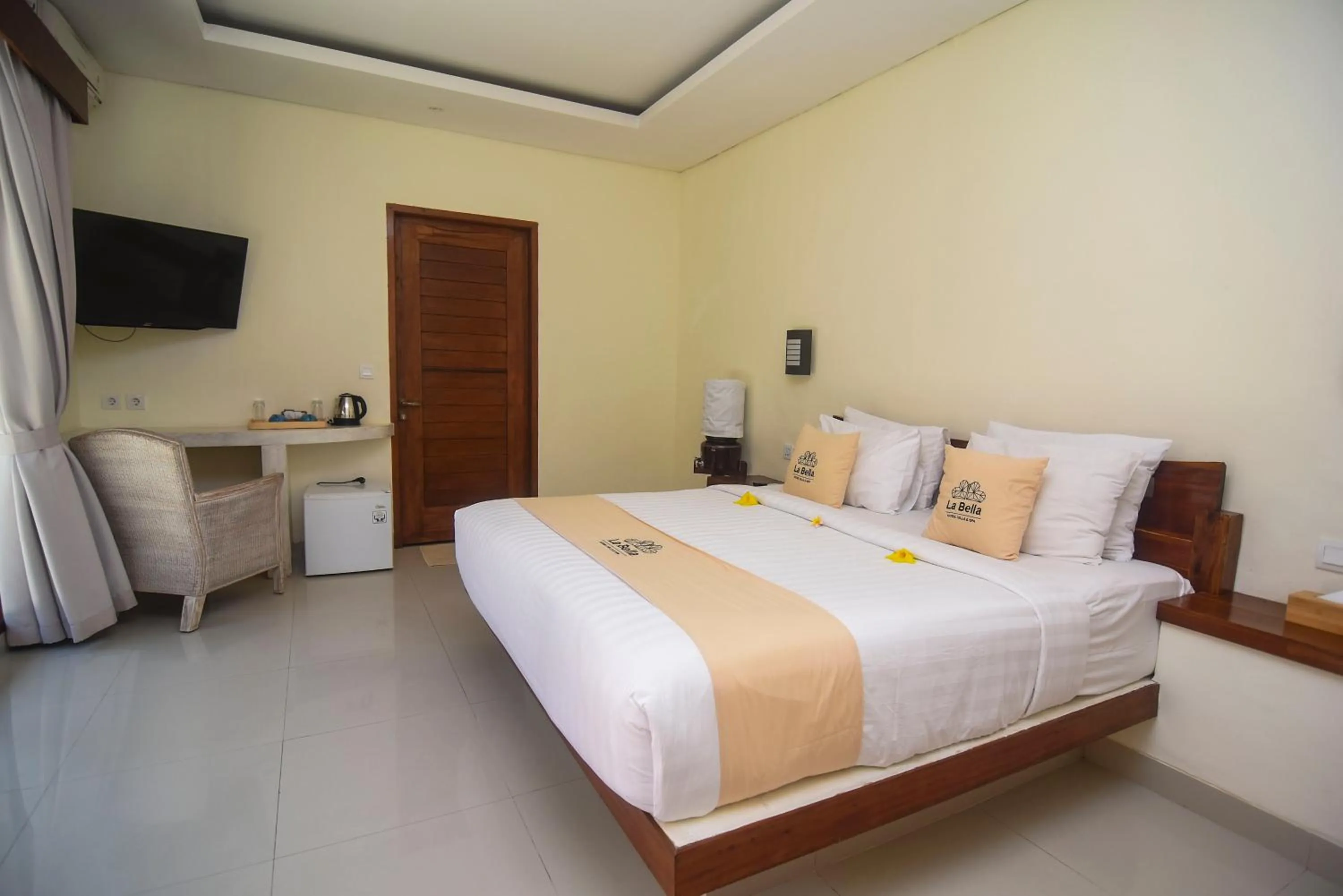 Bed in La Bella - Hotel Villa & Spa