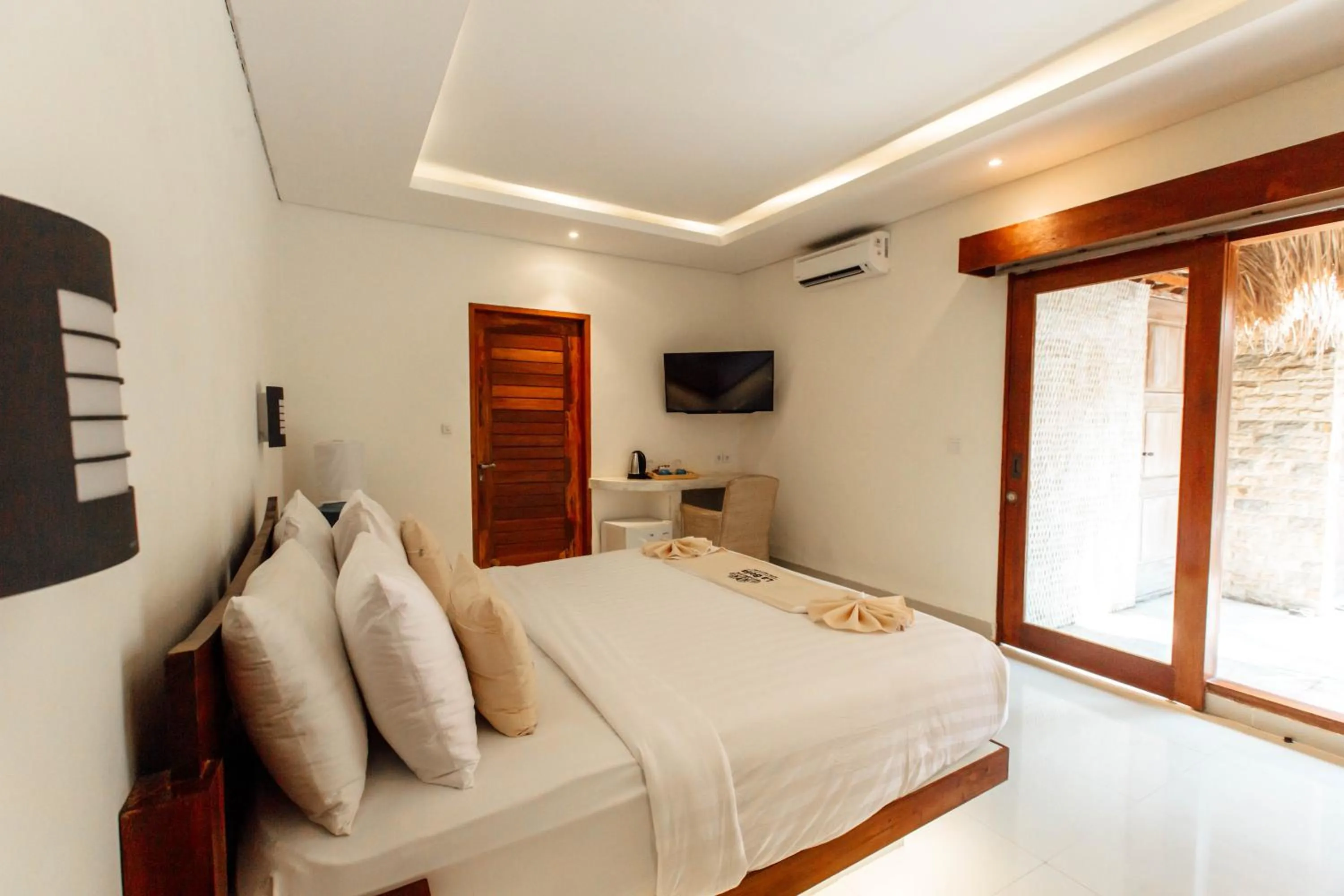 TV and multimedia, Bed in La Bella - Hotel Villa & Spa