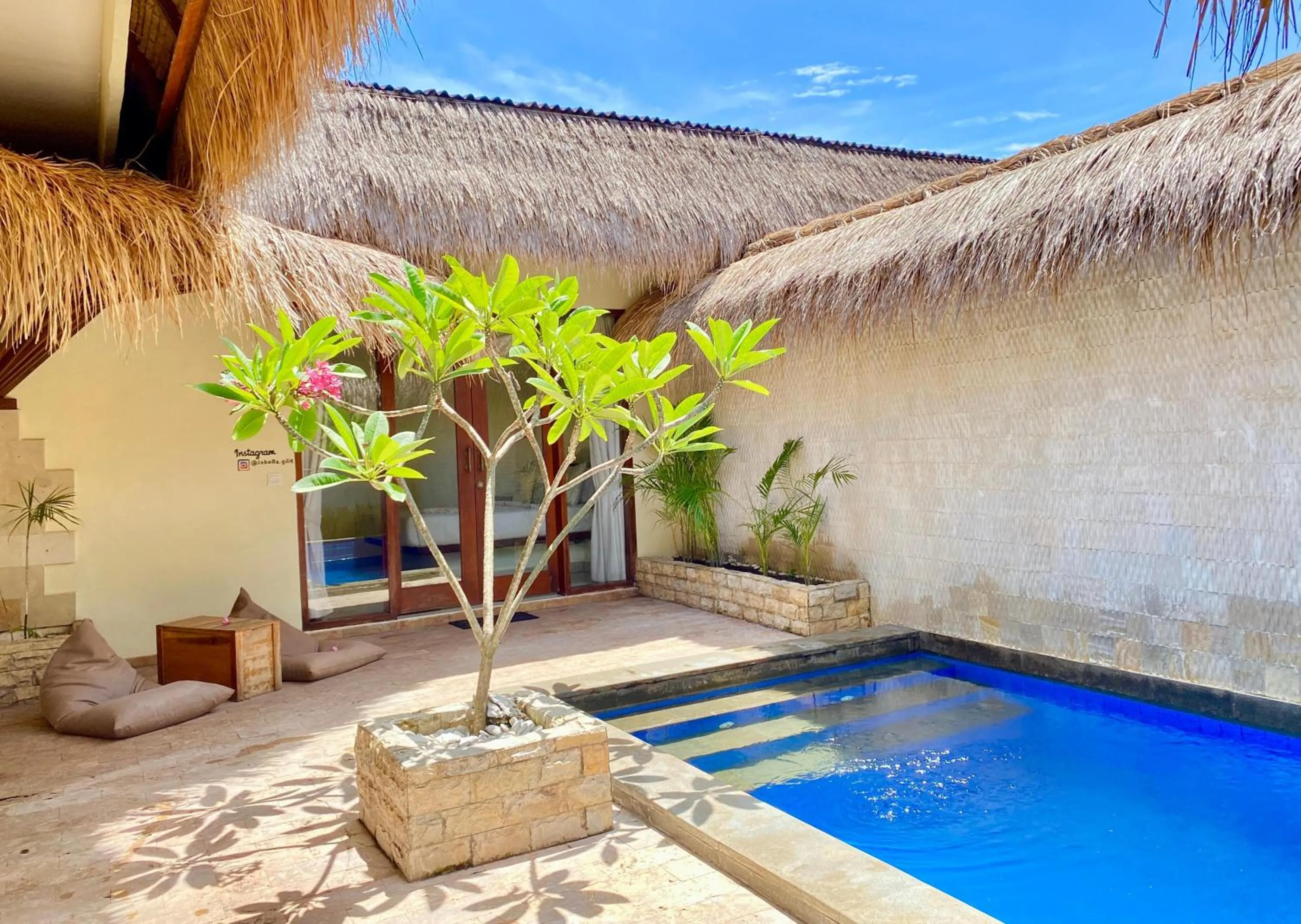 Pool view in La Bella - Hotel Villa & Spa