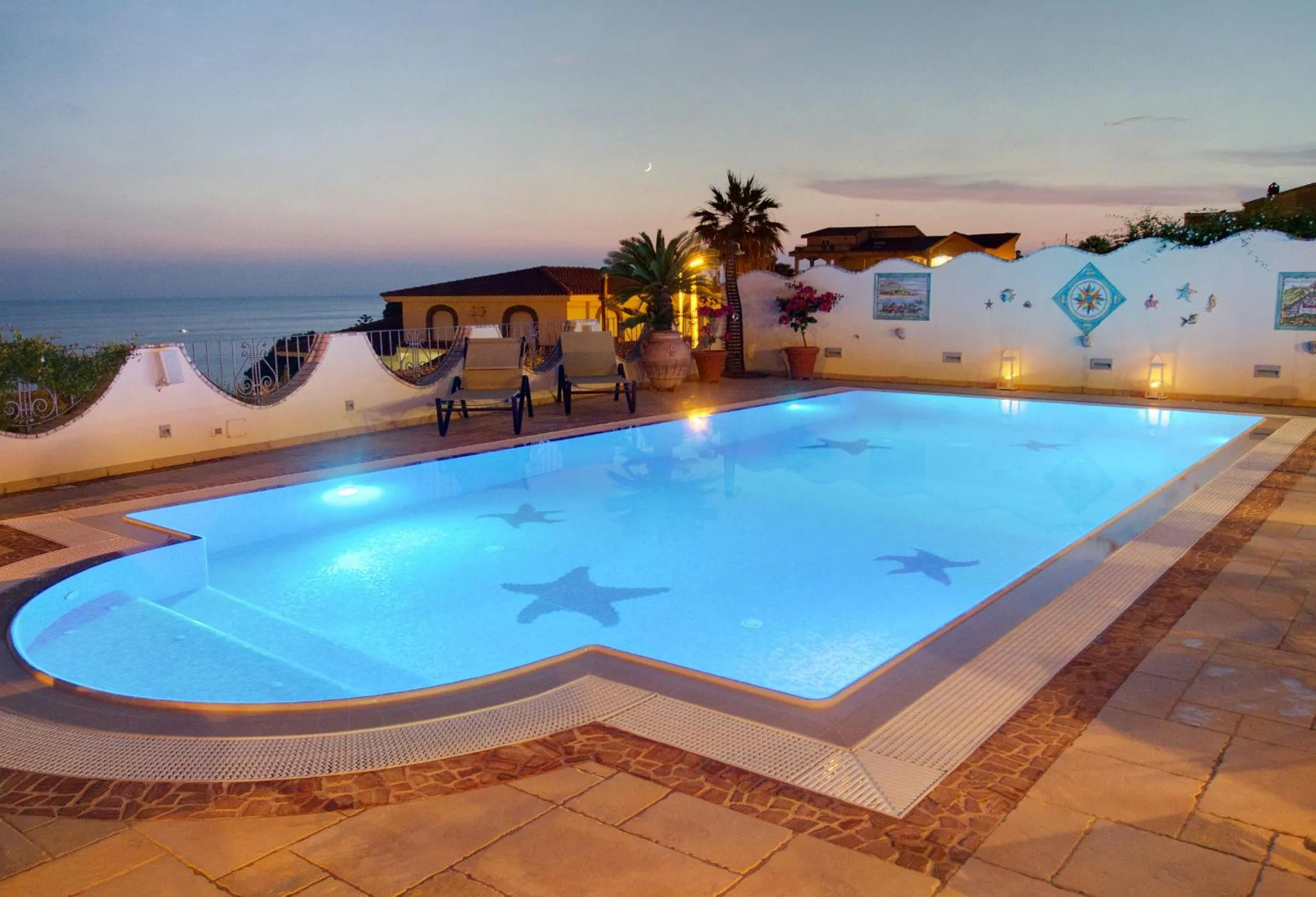 Swimming pool in La Suite del Faro