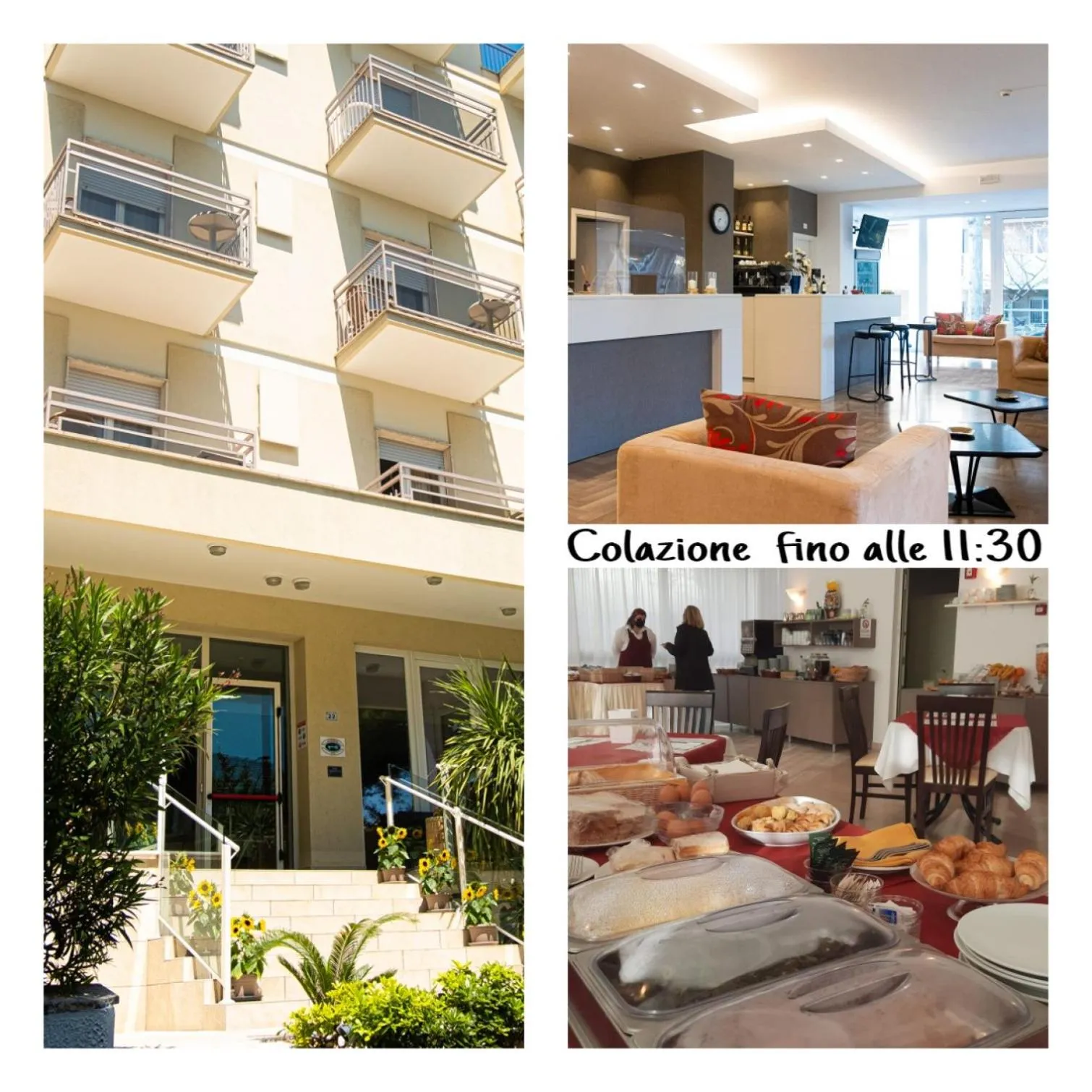 Property building in Hotel Cormoran Riccione