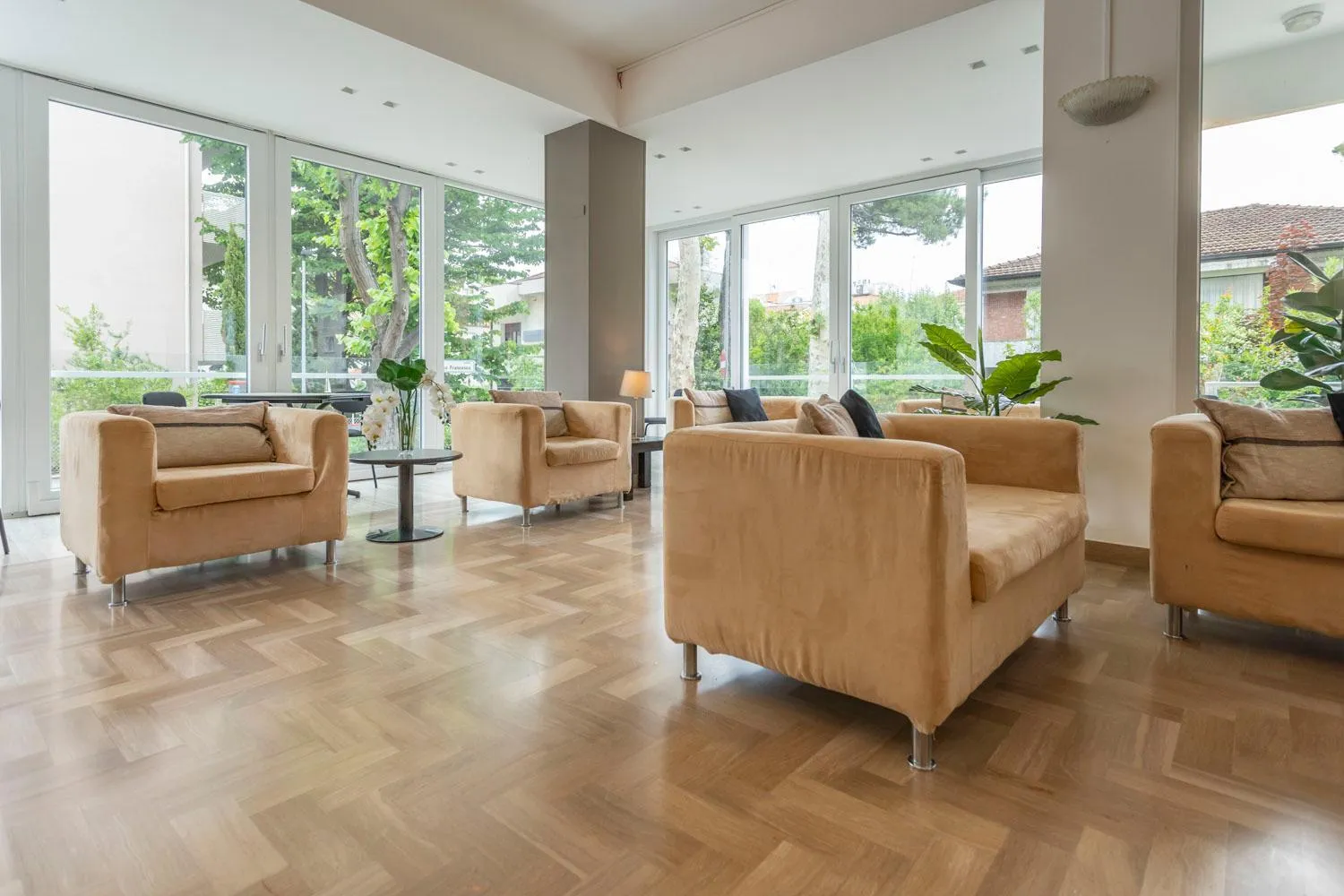 Lobby or reception in Hotel Cormoran Riccione