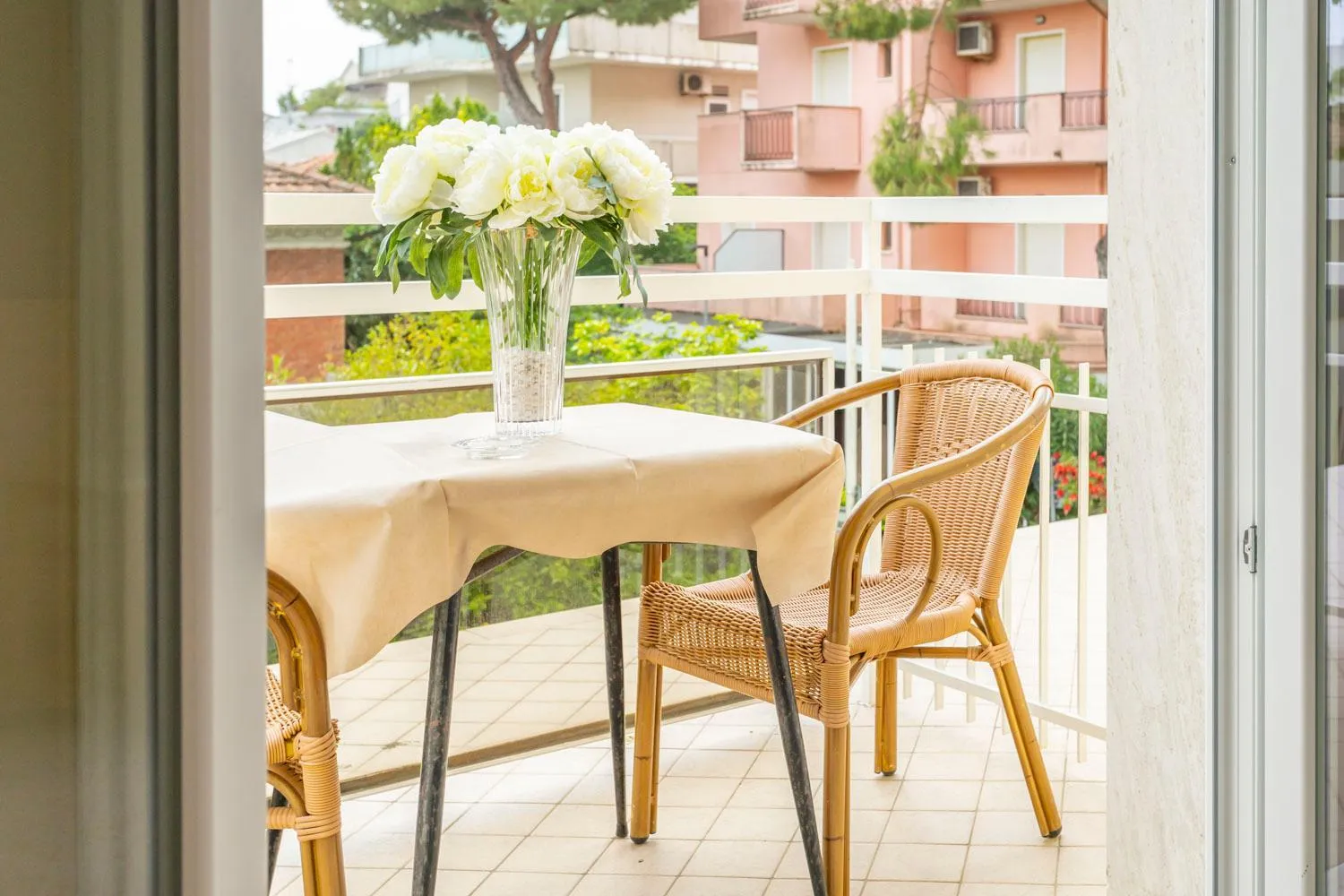 Balcony/Terrace in Hotel Cormoran Riccione