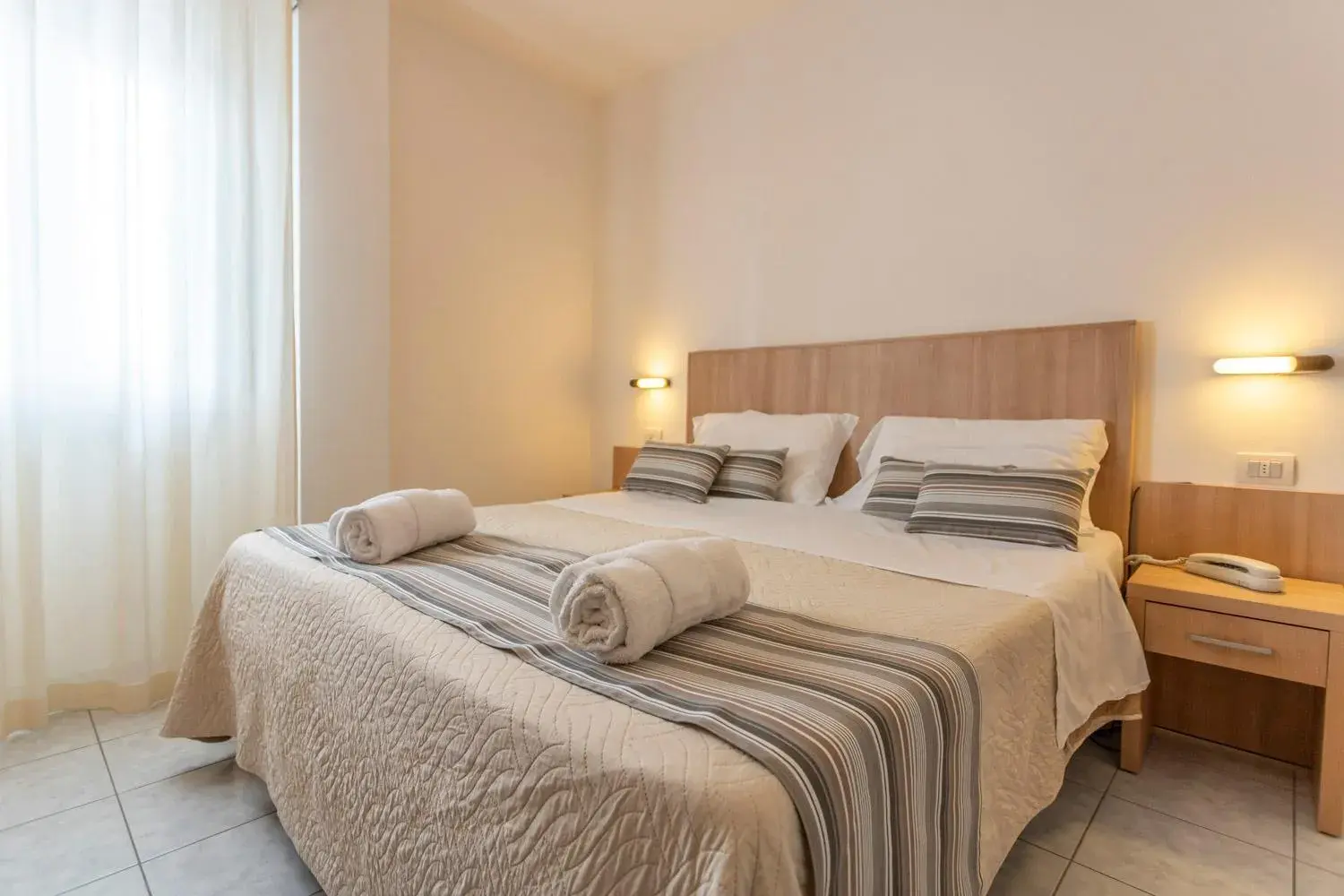 Double Room in Hotel Cormoran Riccione Double Room in Hotel Cormoran Riccione