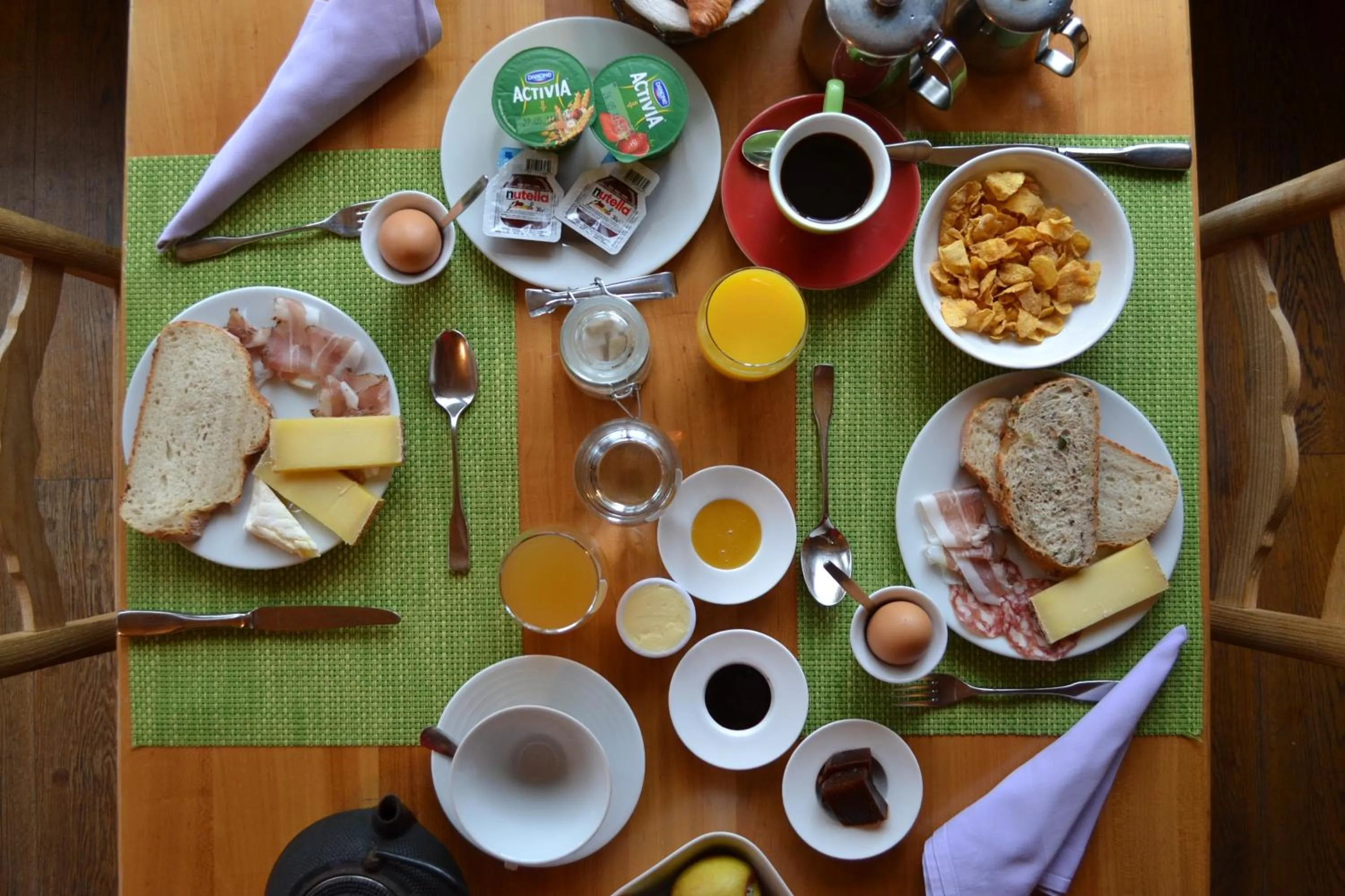 Food and drinks in Chalet Rosaly