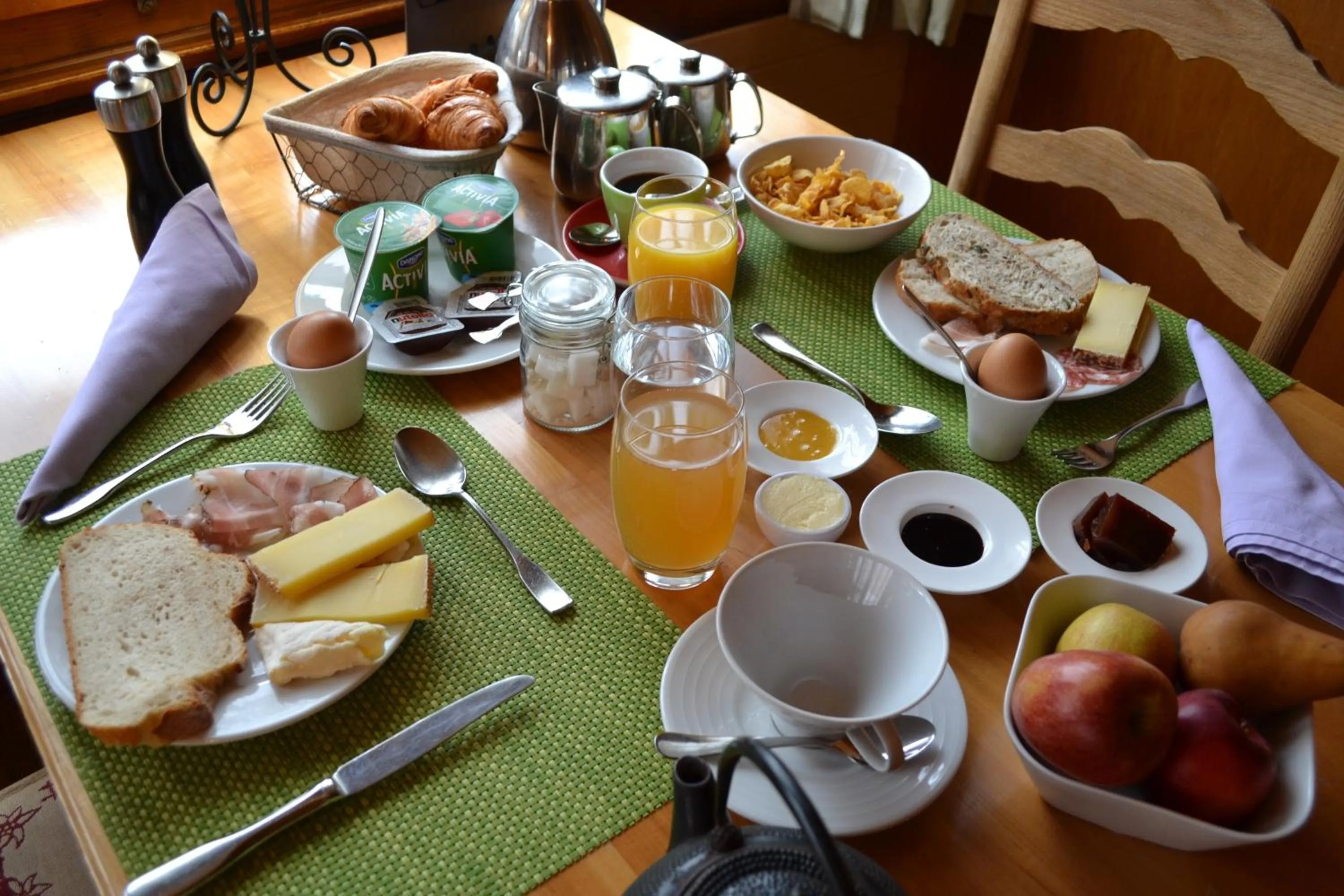 Food and drinks in Chalet Rosaly