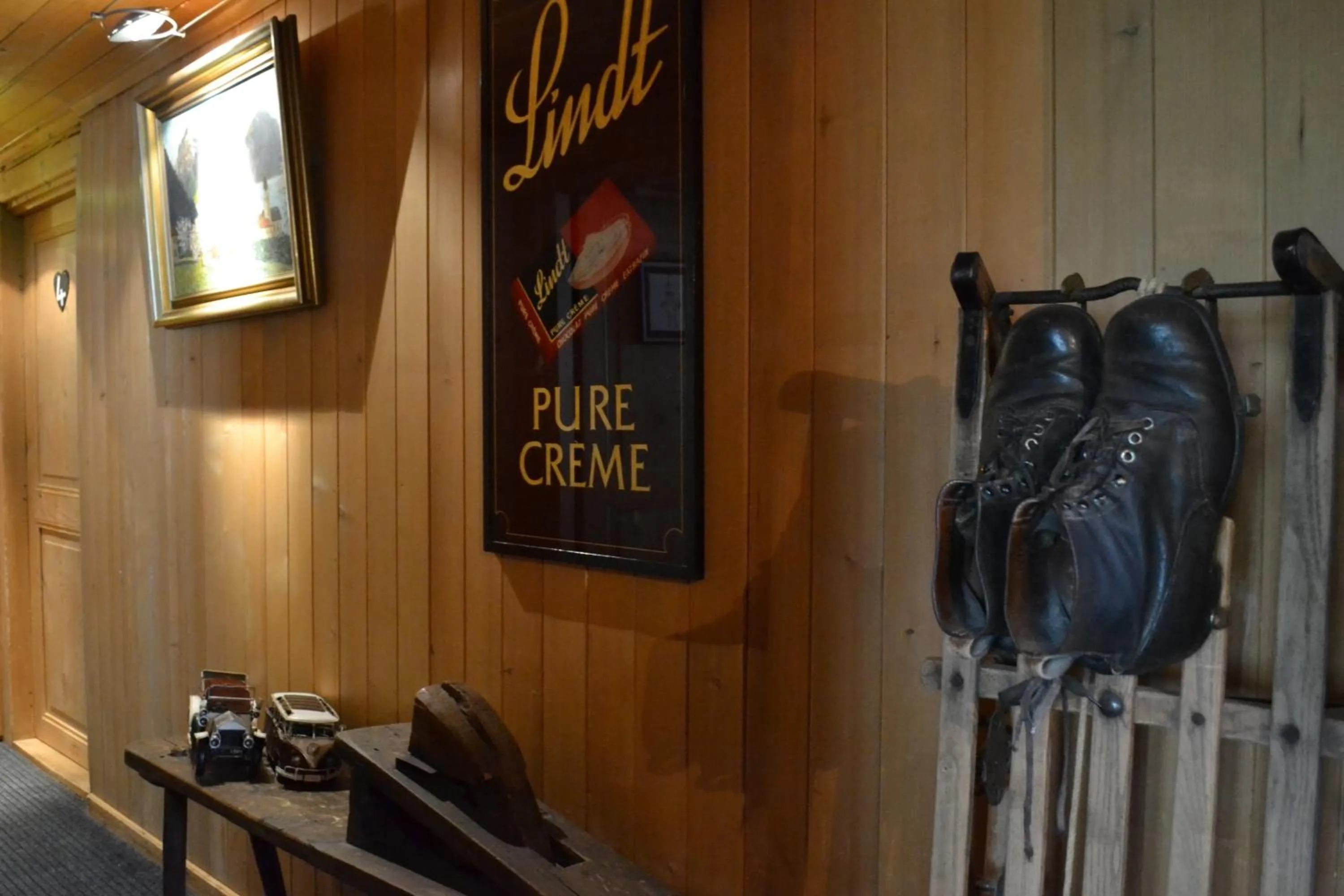 Lobby or reception in Chalet Rosaly