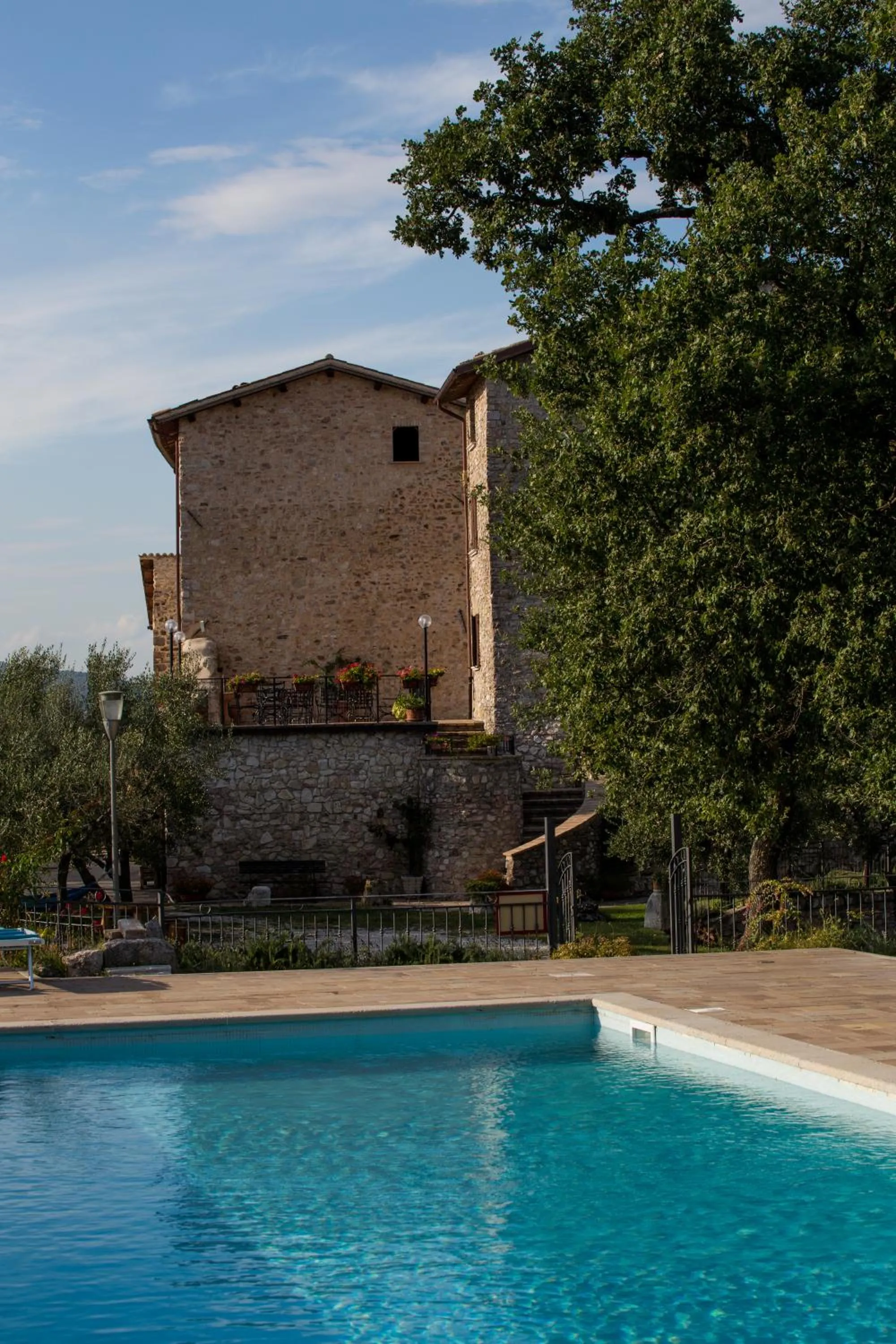 Swimming pool in Il Castello Di Perchia