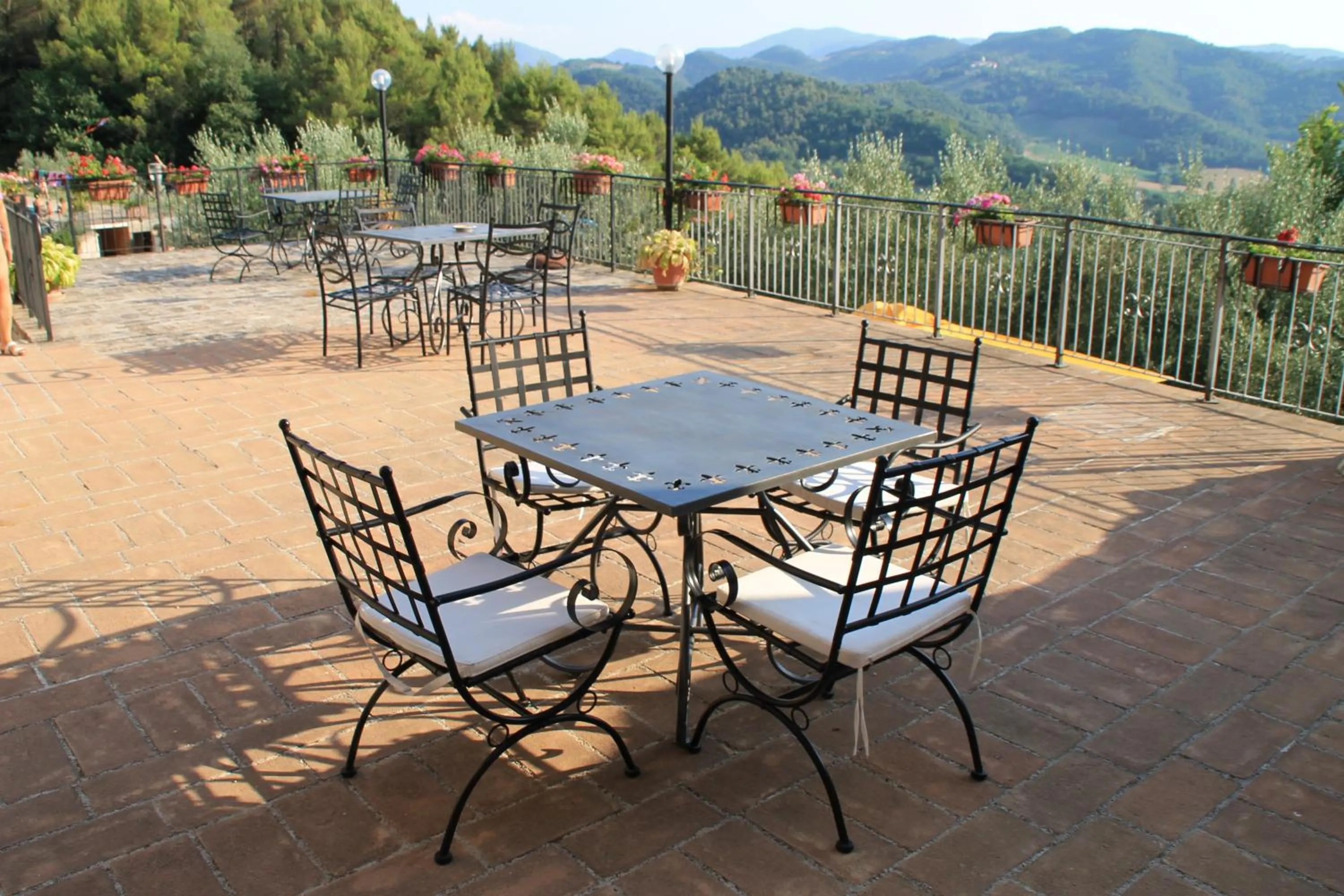 Balcony/Terrace in Il Castello Di Perchia