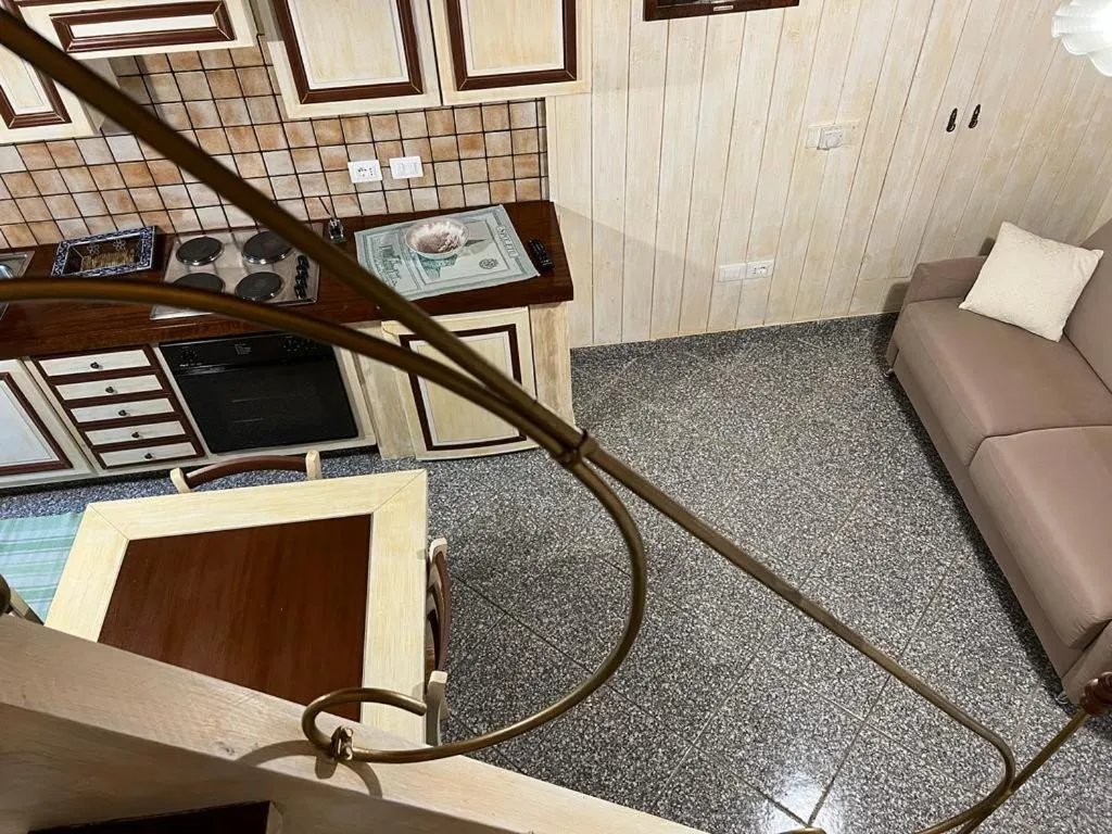 Seating area in Il Castello Di Perchia