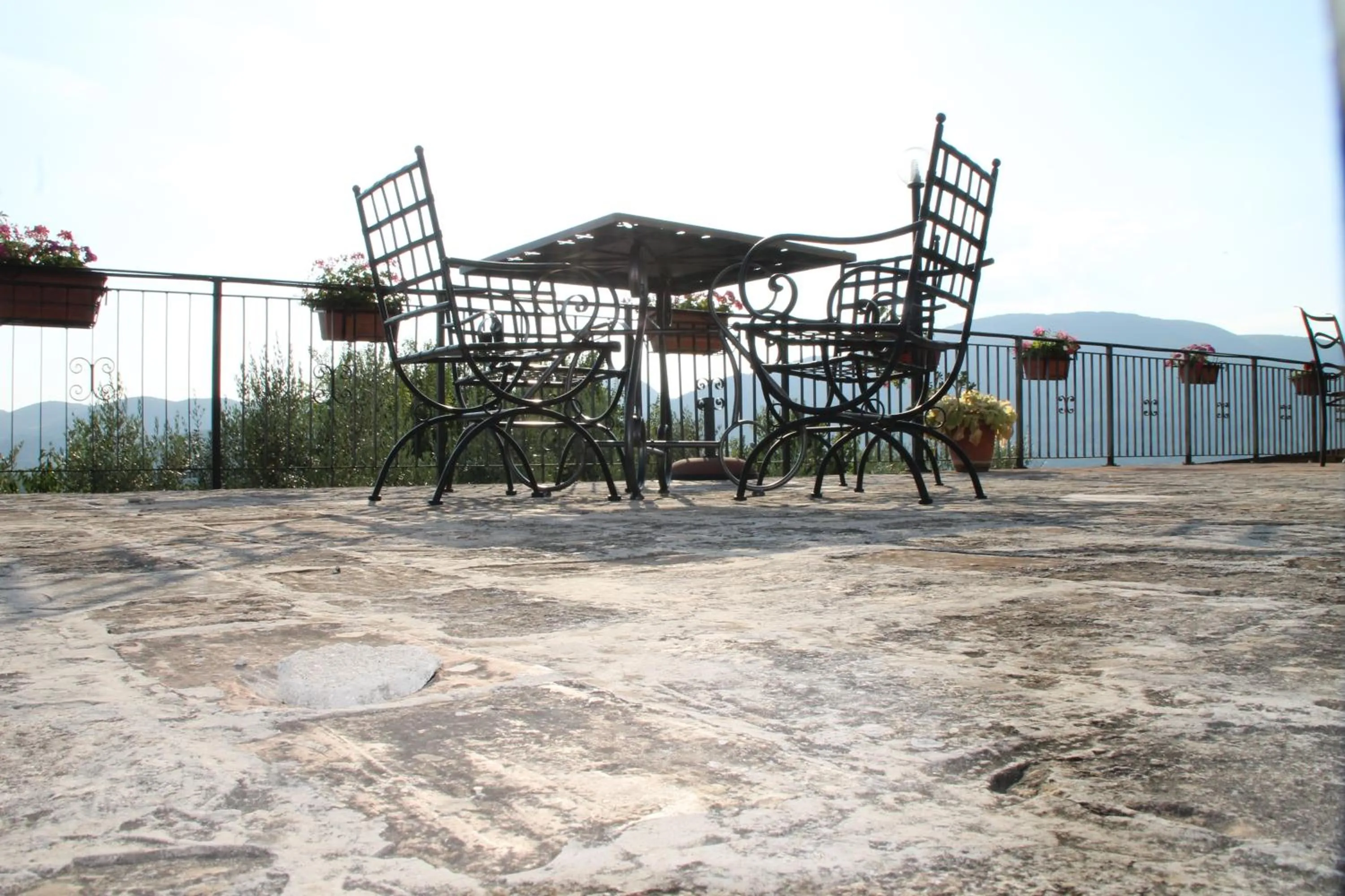 Balcony/Terrace in Il Castello Di Perchia