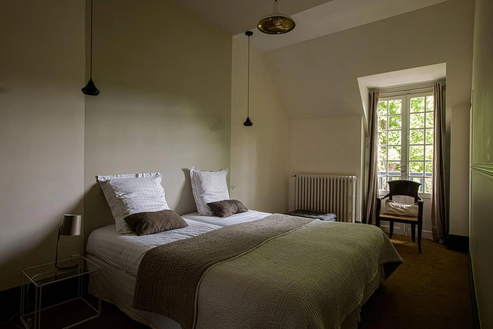 Bedroom, Bed in La Dime de Giverny - Chambres d'hôtes